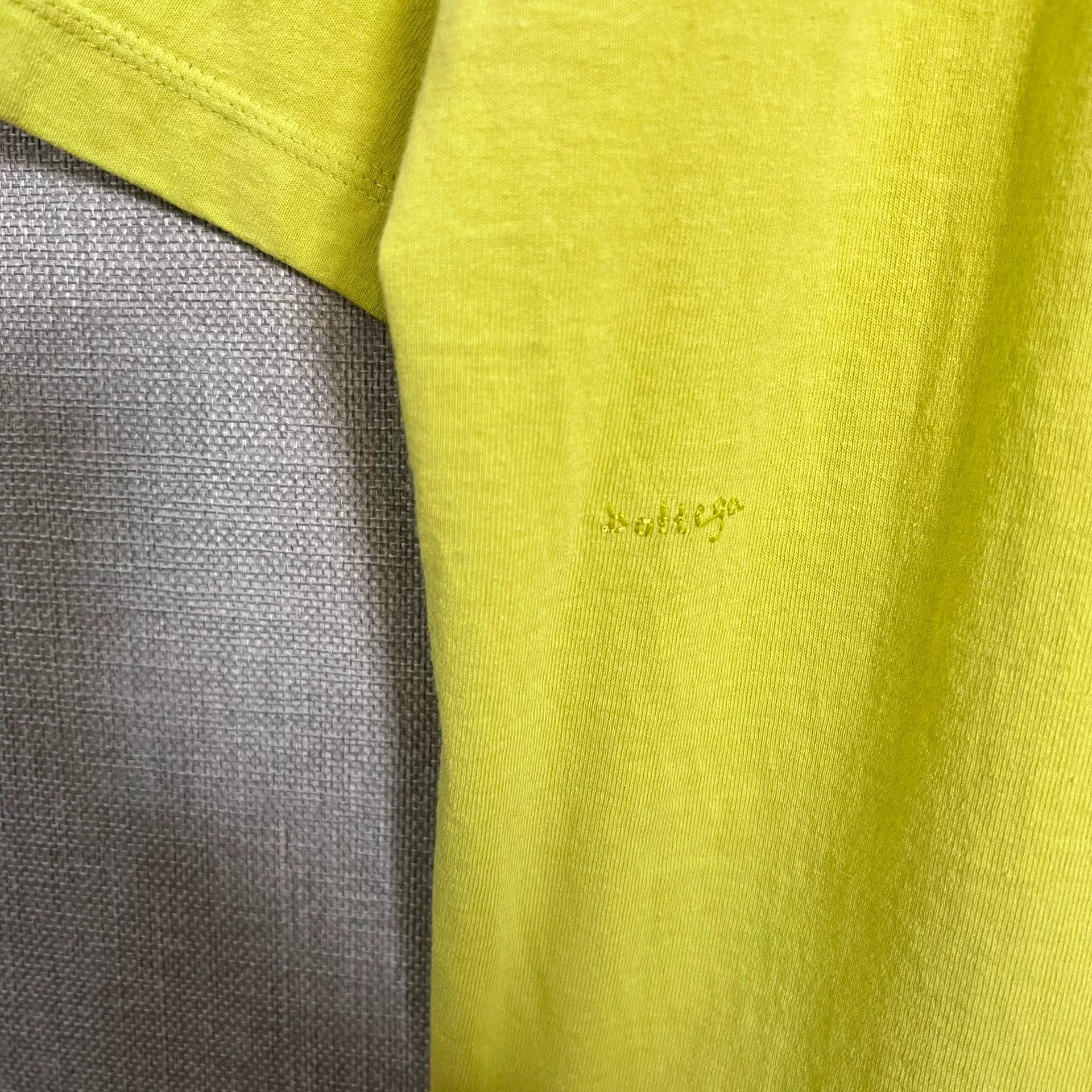 Bottega Veneta Bottega Veneta Green Embroidered Logo T-shirt Size US S / EU 44-46 / 1 - 4 Thumbnail
