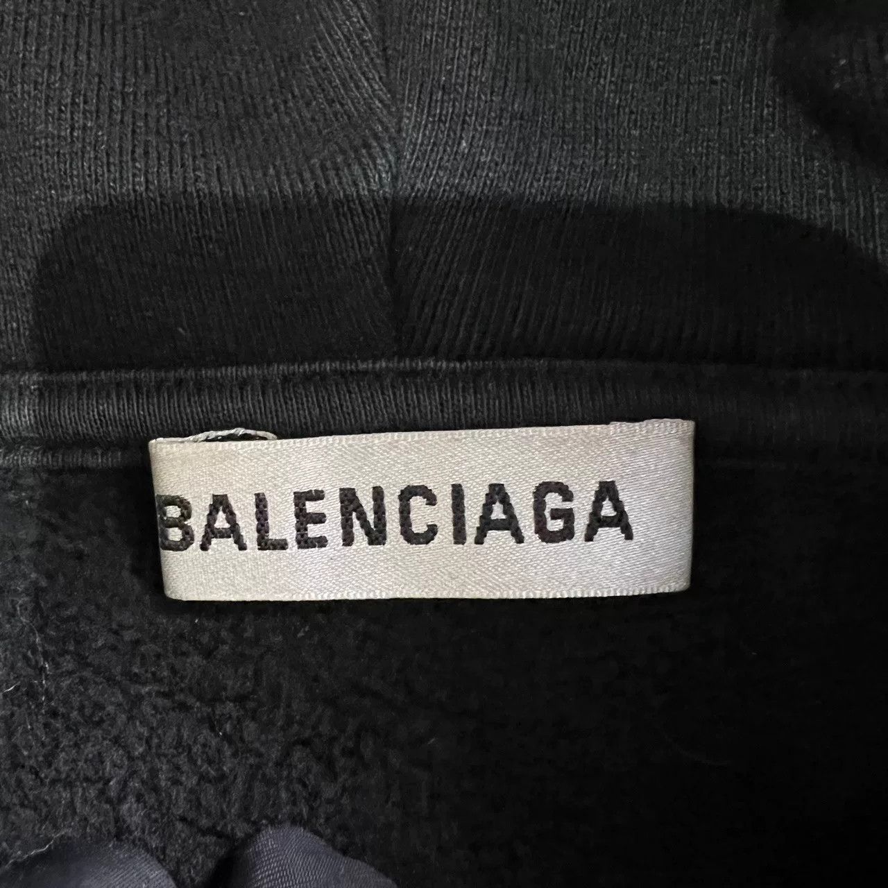 Balenciaga Balenciaga Black Crown Wheat Logo Hoodie Size US M / EU 48-50 / 2 - 5 Thumbnail