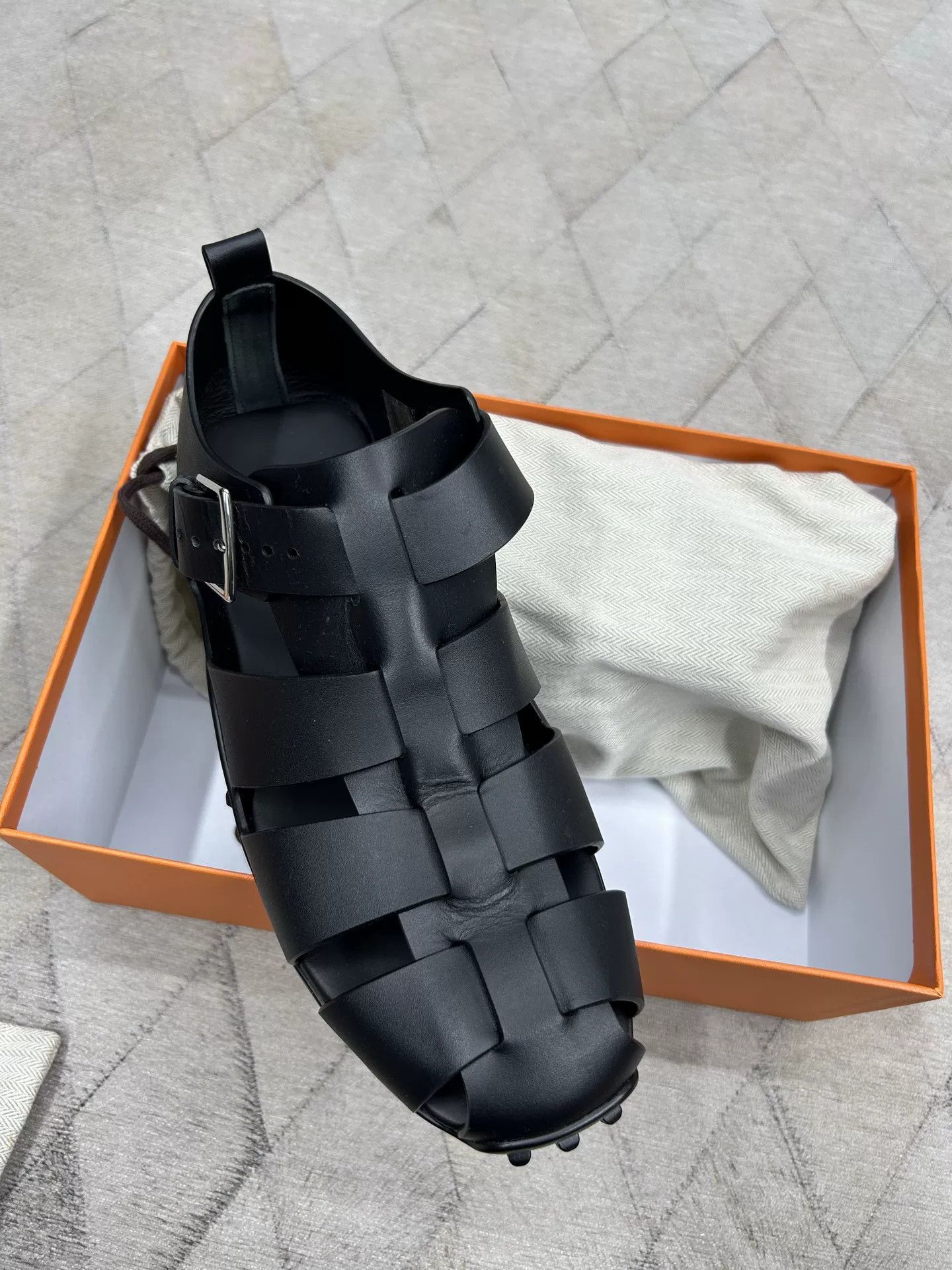 Hermes New Hermes Spring Summer Fisherman Sandals Size US 9 / EU 42 - 2 Thumbnail