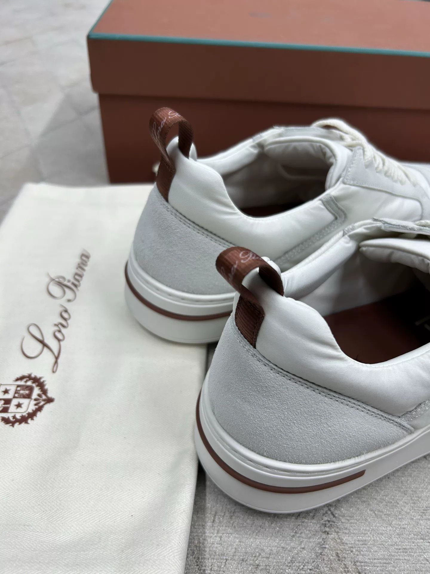 Loro Piana Loro Piana Classic White Sneakers Size US 9 / EU 42 - 5 Thumbnail