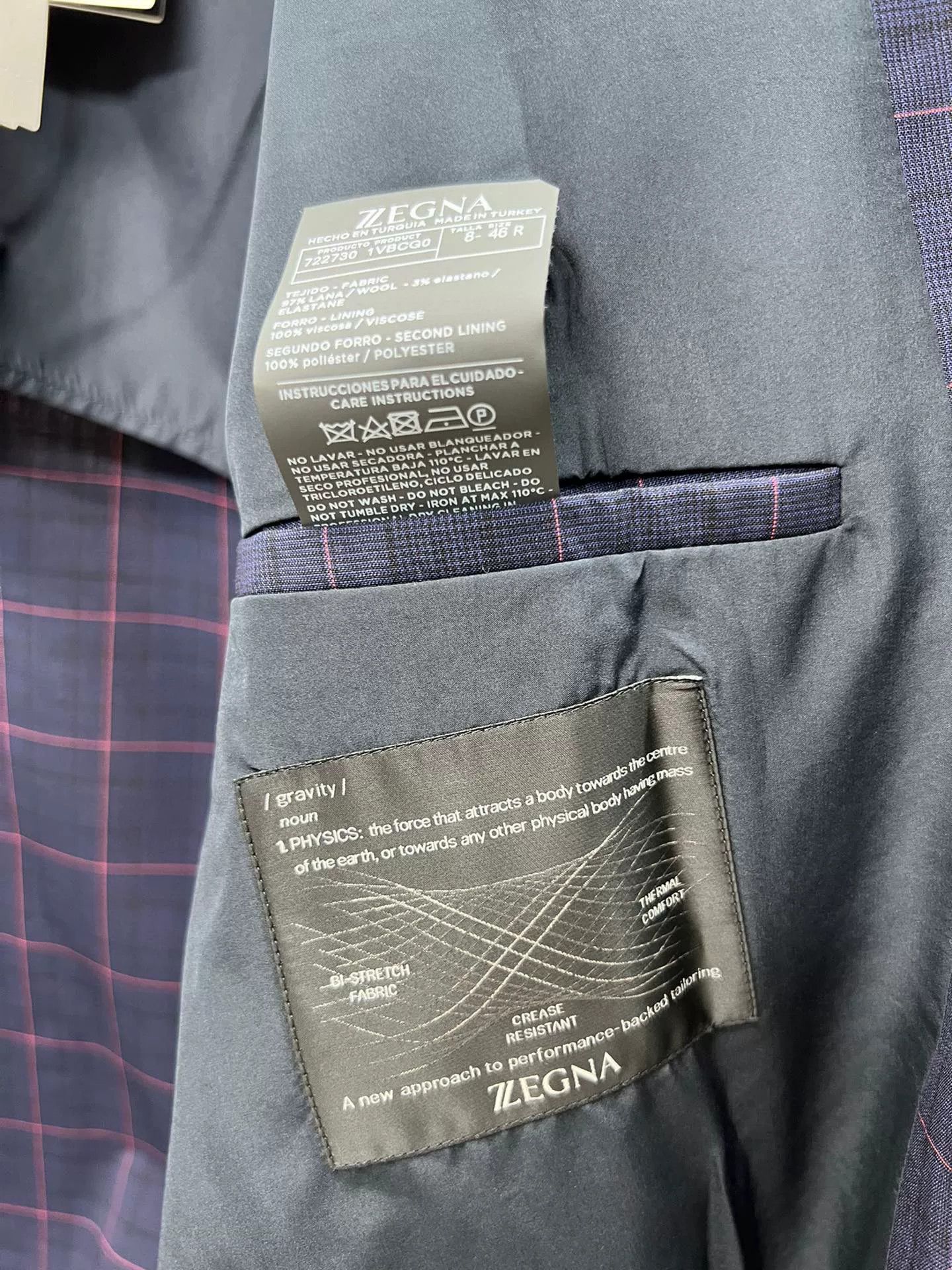 Ermenegildo Zegna Zegna Wool Plaid Jacket Size US S / EU 44-46 / 1 - 5 Thumbnail