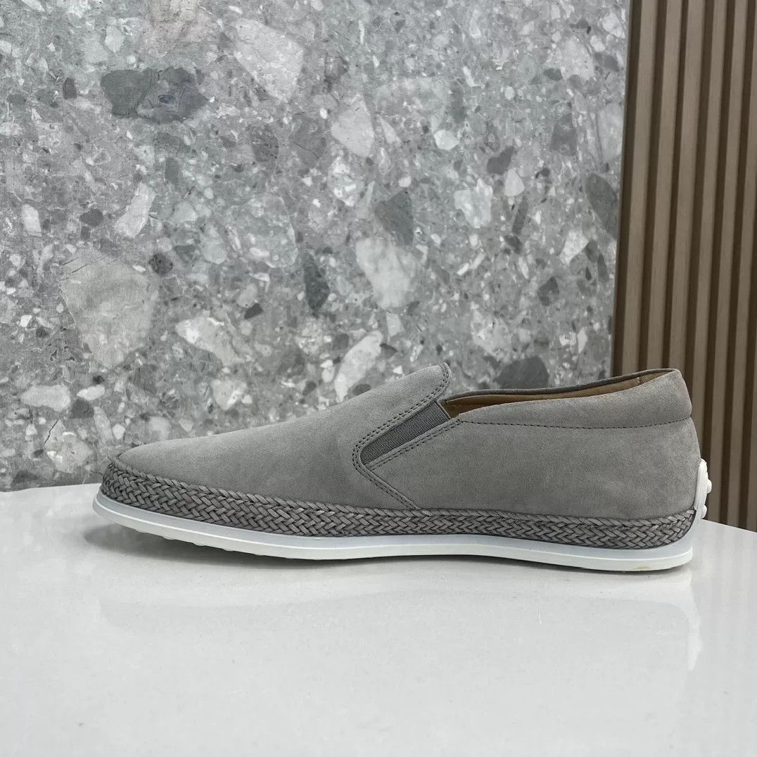 Tod's Tods 2023 Spring/Summer Woven Suede Loafers Size US 6 / EU 39 - 4 Thumbnail