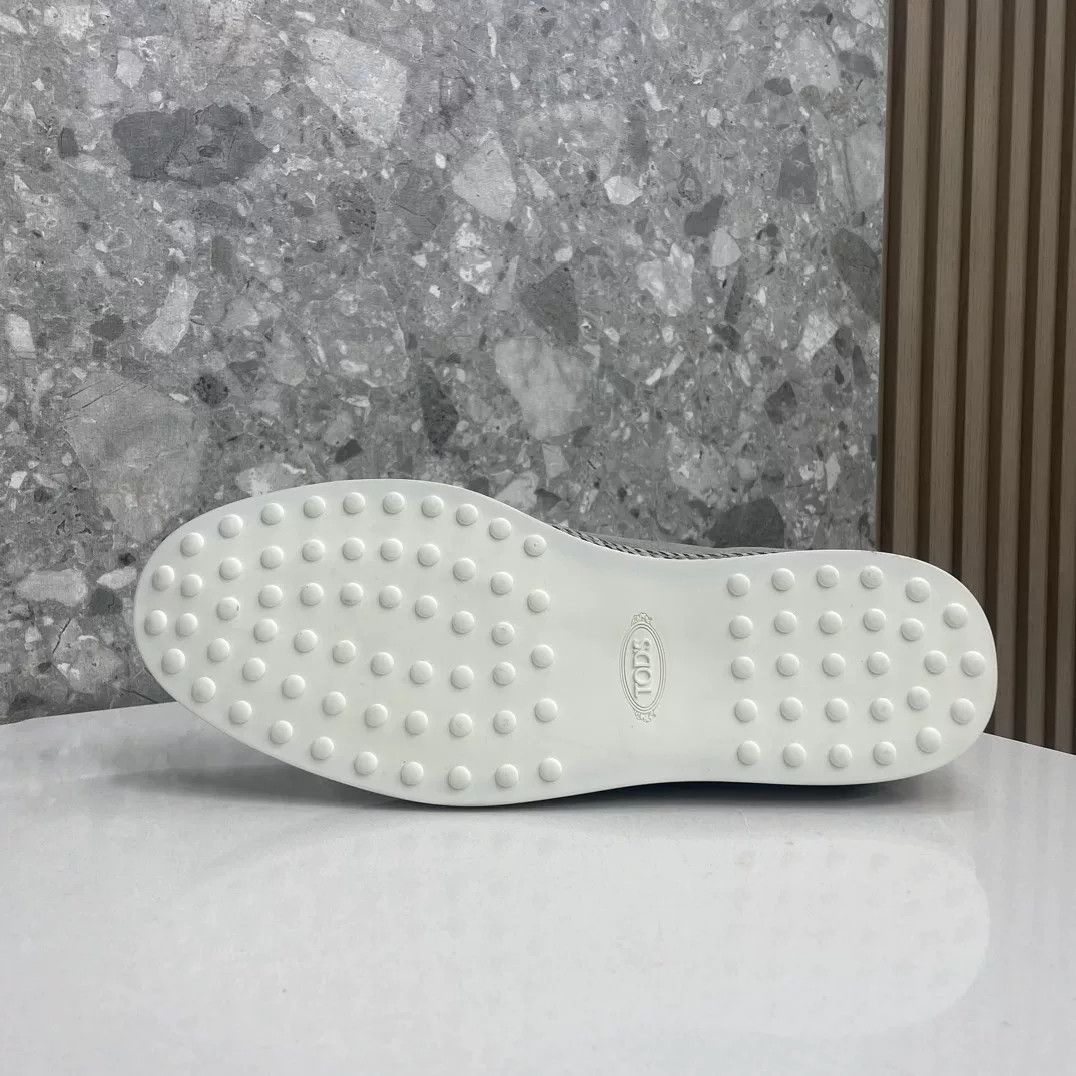 Tod's Tods 2023 Spring/Summer Woven Suede Loafers Size US 6 / EU 39 - 7 Thumbnail