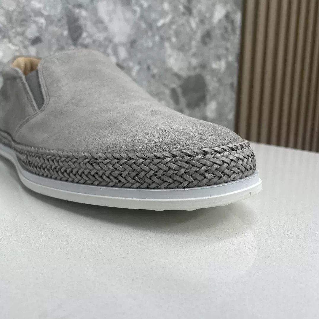 Tod's Tods 2023 Spring/Summer Woven Suede Loafers Size US 6 / EU 39 - 6 Thumbnail