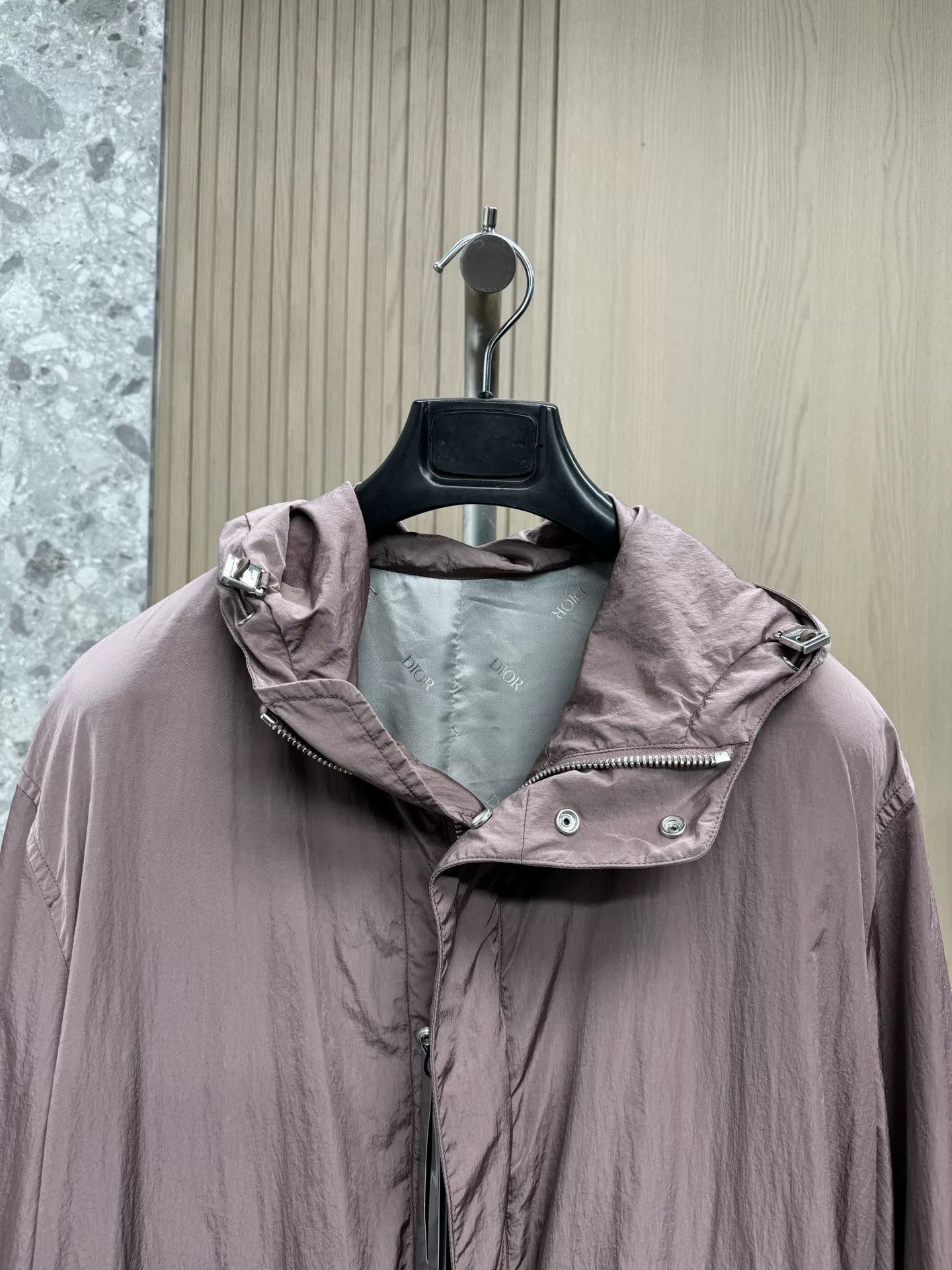 Dior Dior Man Logo Embroidered Trench Coat Size US M / EU 48-50 / 2 - 2 Thumbnail