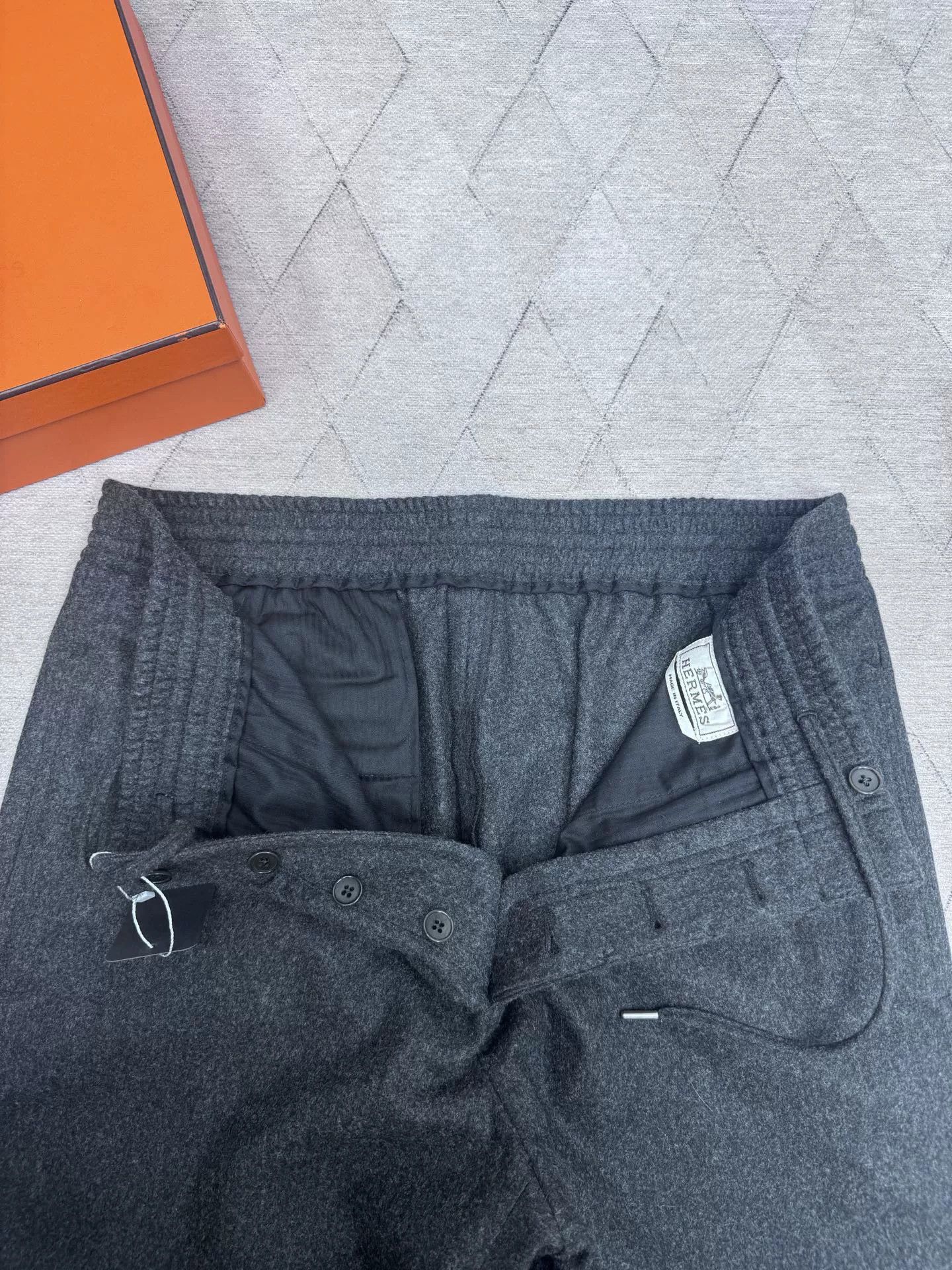Hermes Hermes Autumn Winter Wool Casual Pants Size US 28 / EU 44 - 6 Thumbnail