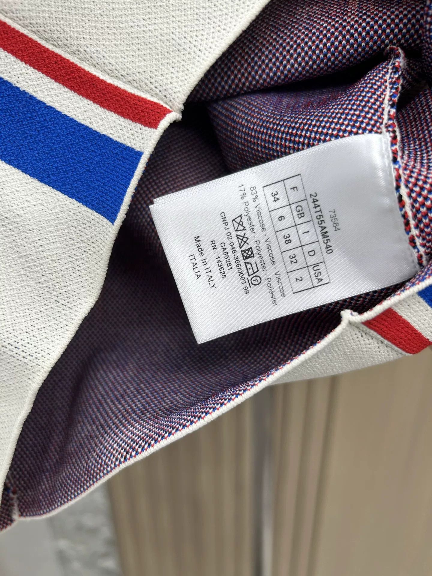 Dior Dior New Look 1947 Stand-Collar Top Size XXS / US 00 / IT 34 - 5 Thumbnail