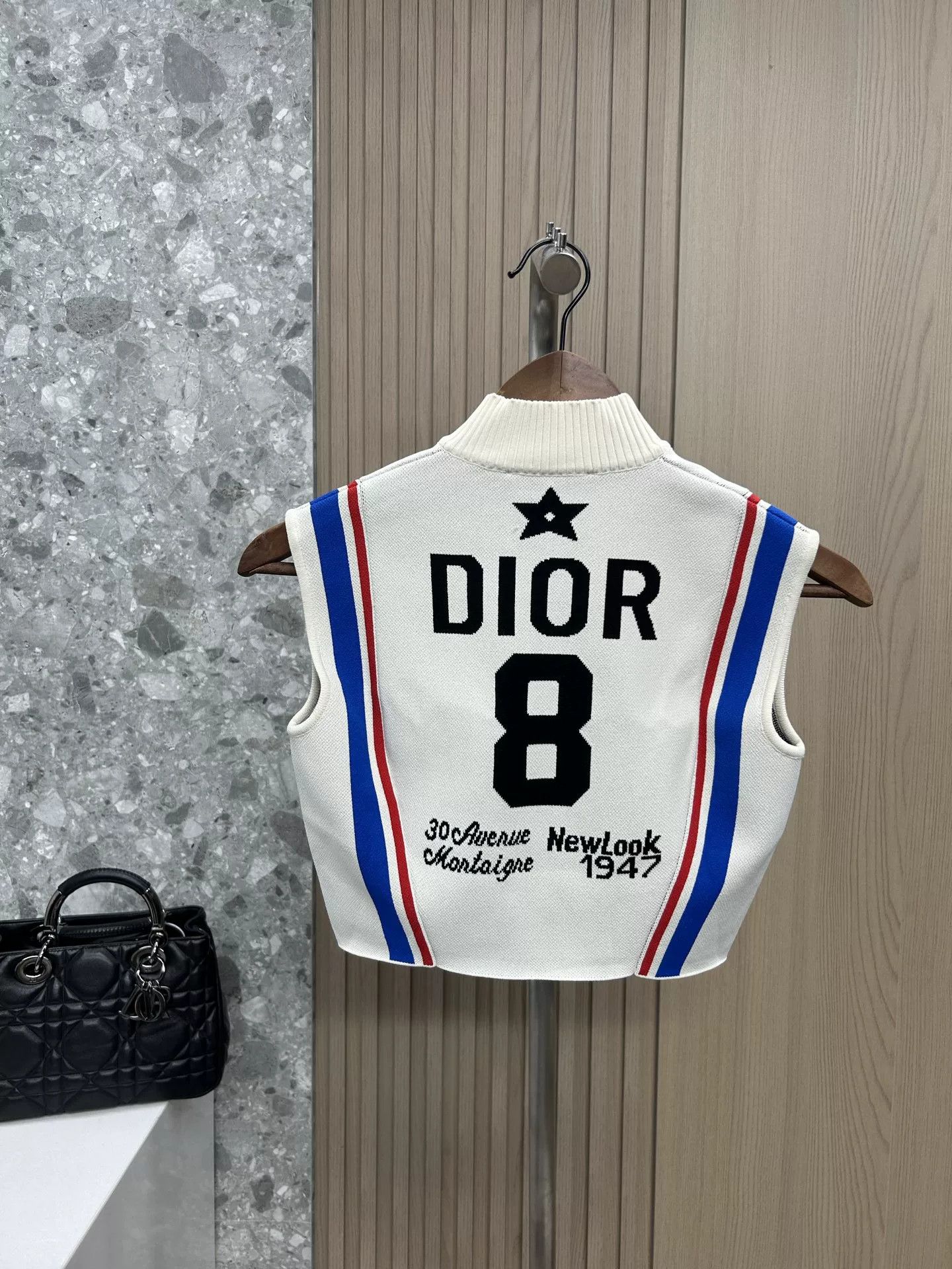 Dior Dior New Look 1947 Stand-Collar Top Size XXS / US 00 / IT 34 - 2 Thumbnail