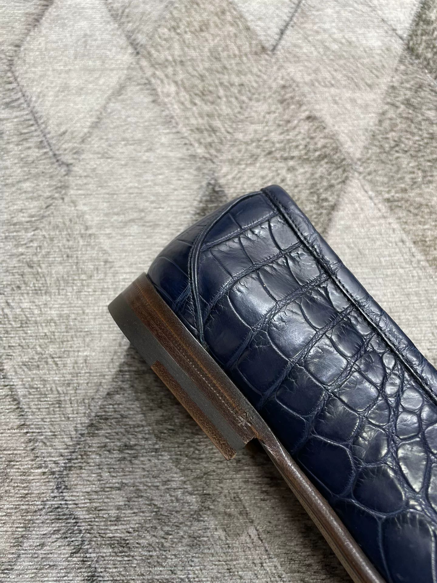 Gucci Gucci Crocodile Leather Loafers Size US 8.5 / EU 41-42 - 4 Thumbnail