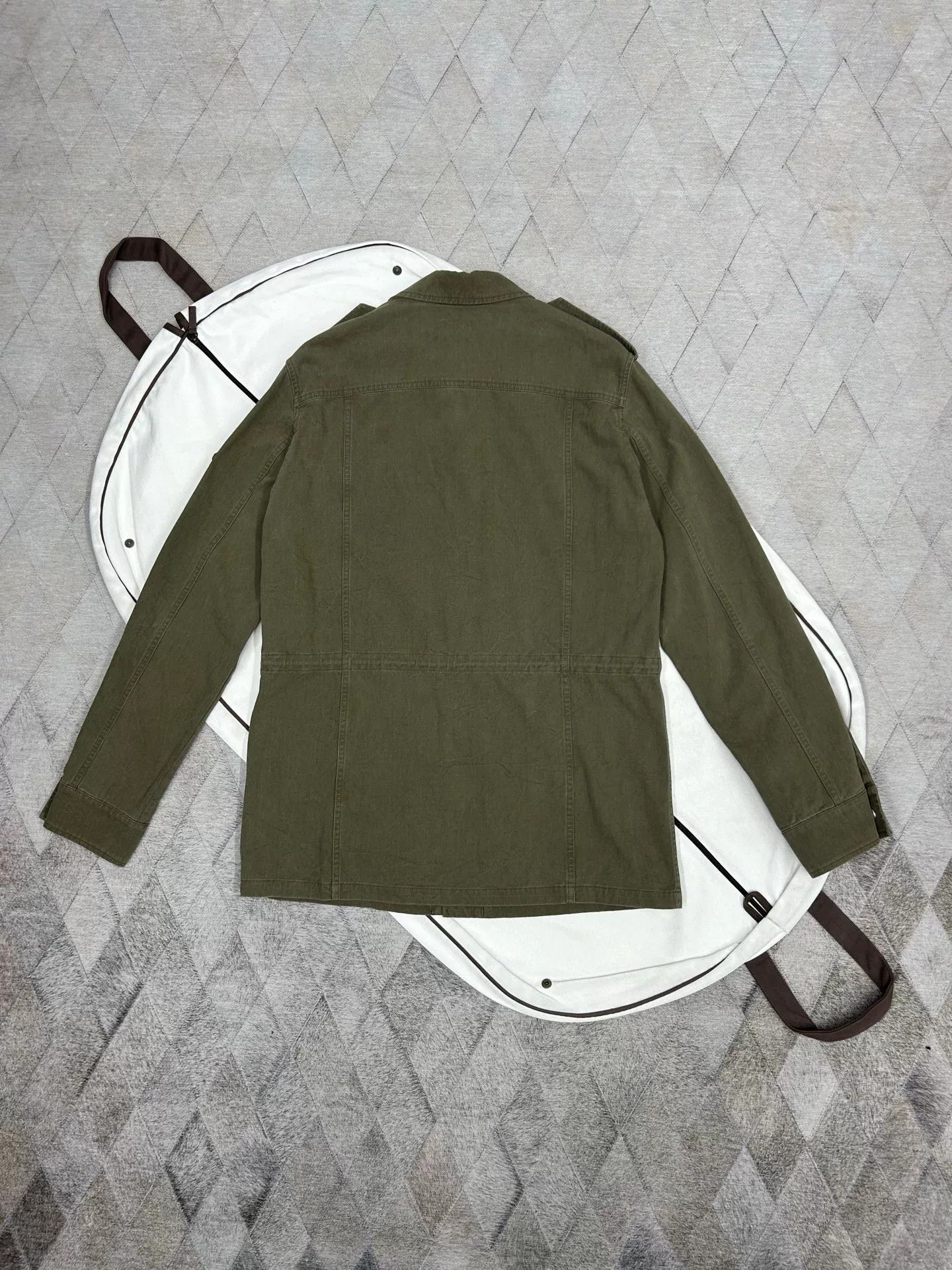 Saint Laurent Paris Saint Laurent SLP Bead Embroidery Safari Jacket Size US M / EU 48-50 / 2 - 6 Thumbnail