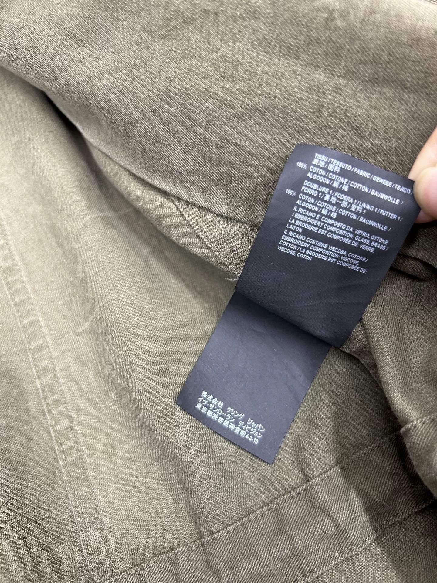 Saint Laurent Paris Saint Laurent SLP Bead Embroidery Safari Jacket Size US M / EU 48-50 / 2 - 3 Thumbnail