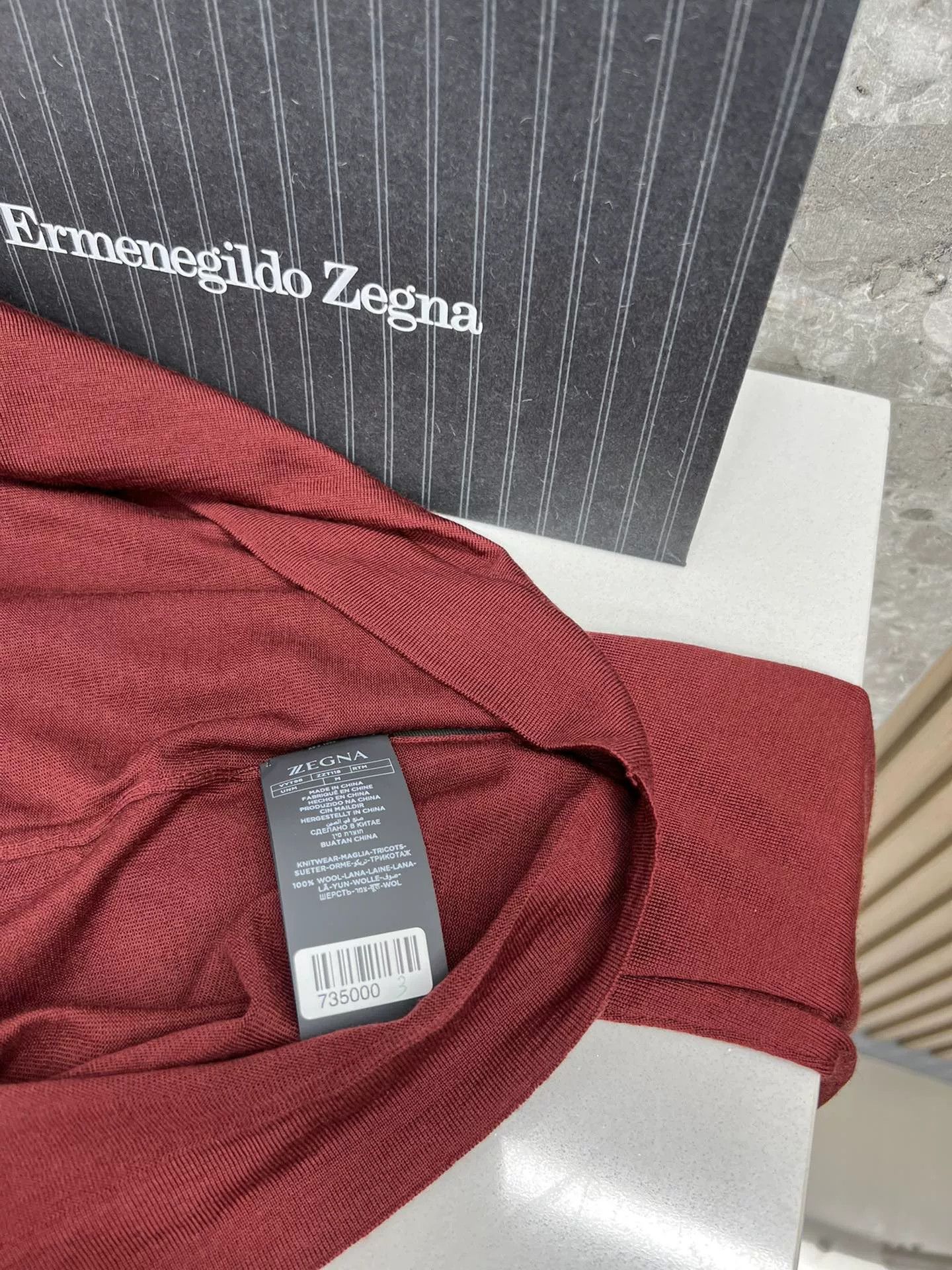Ermenegildo Zegna Zegna 2023 AW High-Performance Wool Sweater Size US XL / EU 56 / 4 - 7 Thumbnail