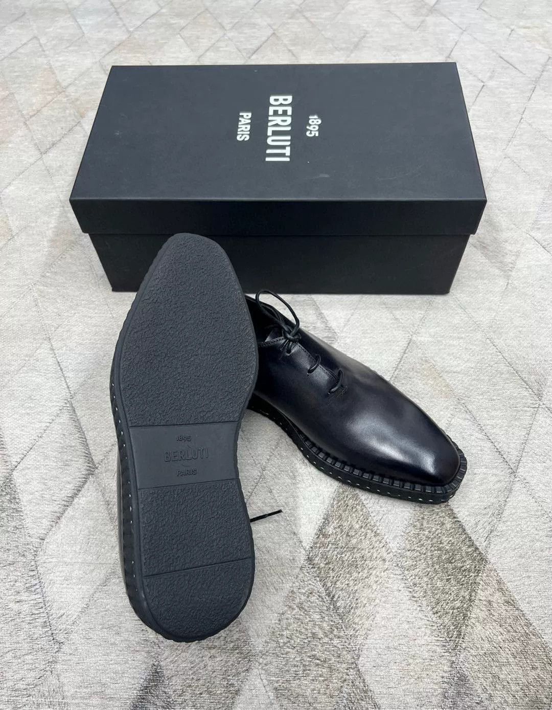 Berluti Berluti Handcrafted Lace-up Leather Shoes Size US 6 / EU 39 - 6 Thumbnail