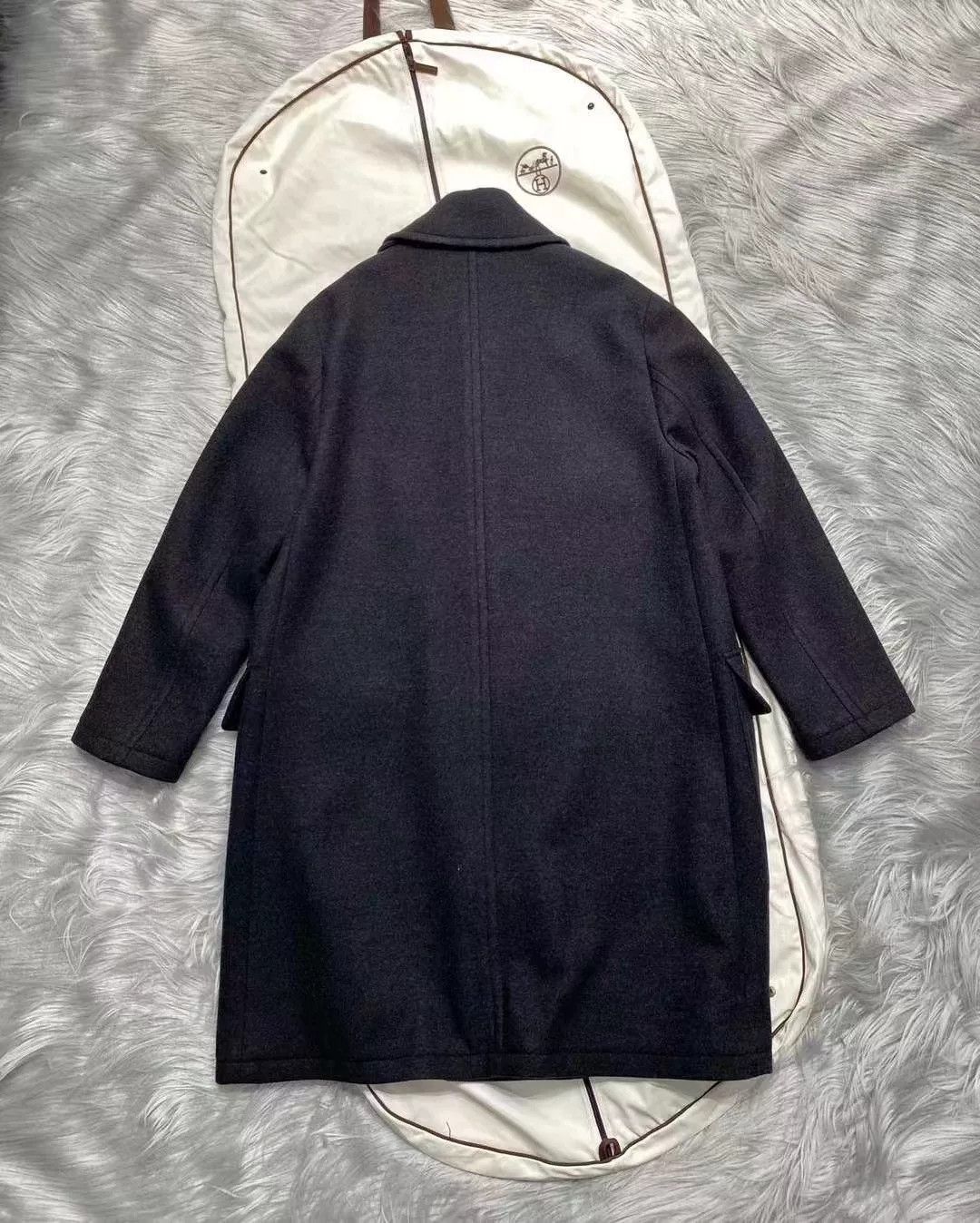 Hermes Hermes Autumn Winter Wool Coat Size US M / EU 48-50 / 2 - 6 Thumbnail