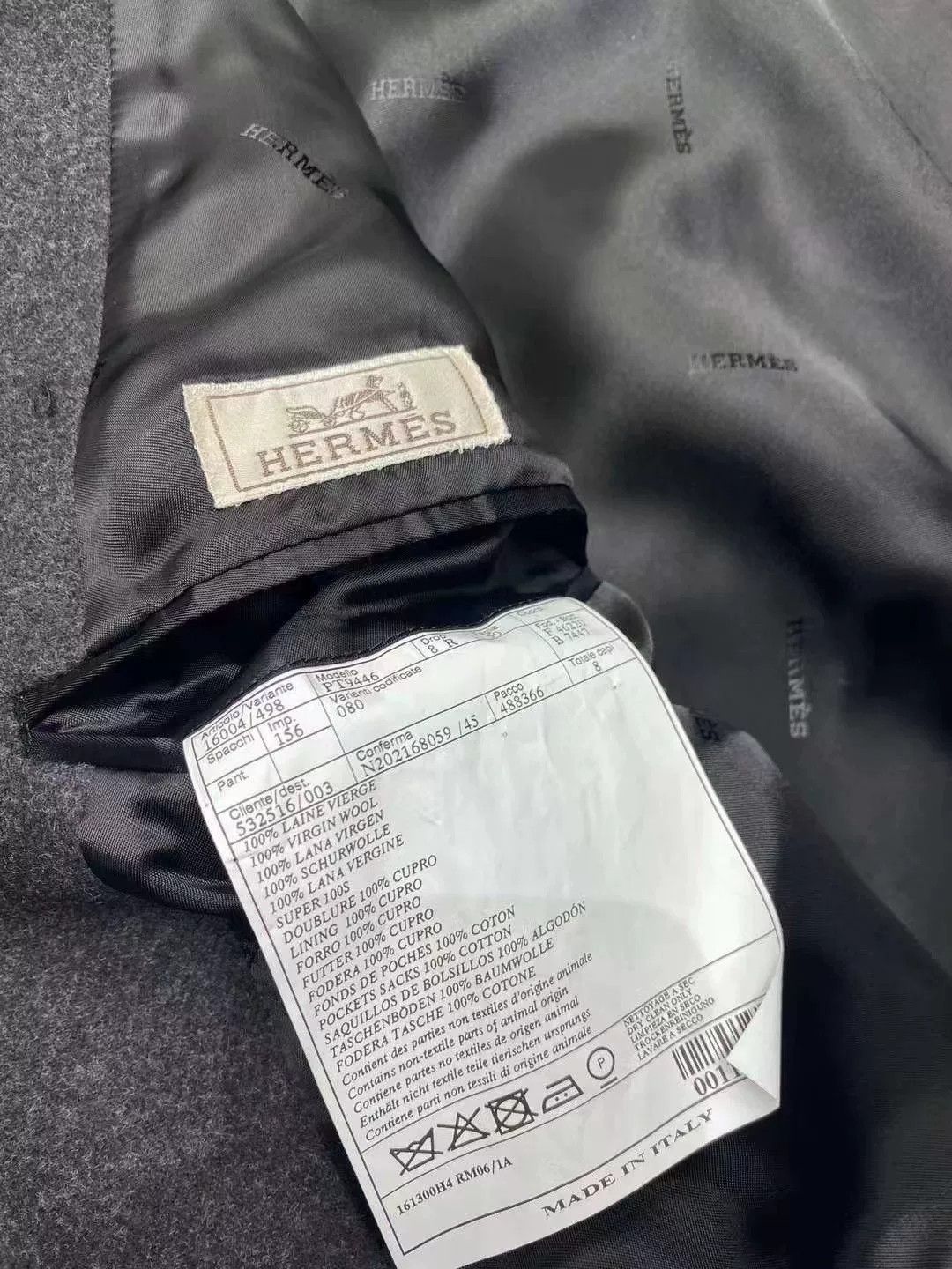 Hermes Hermes Autumn Winter Wool Coat Size US M / EU 48-50 / 2 - 5 Thumbnail