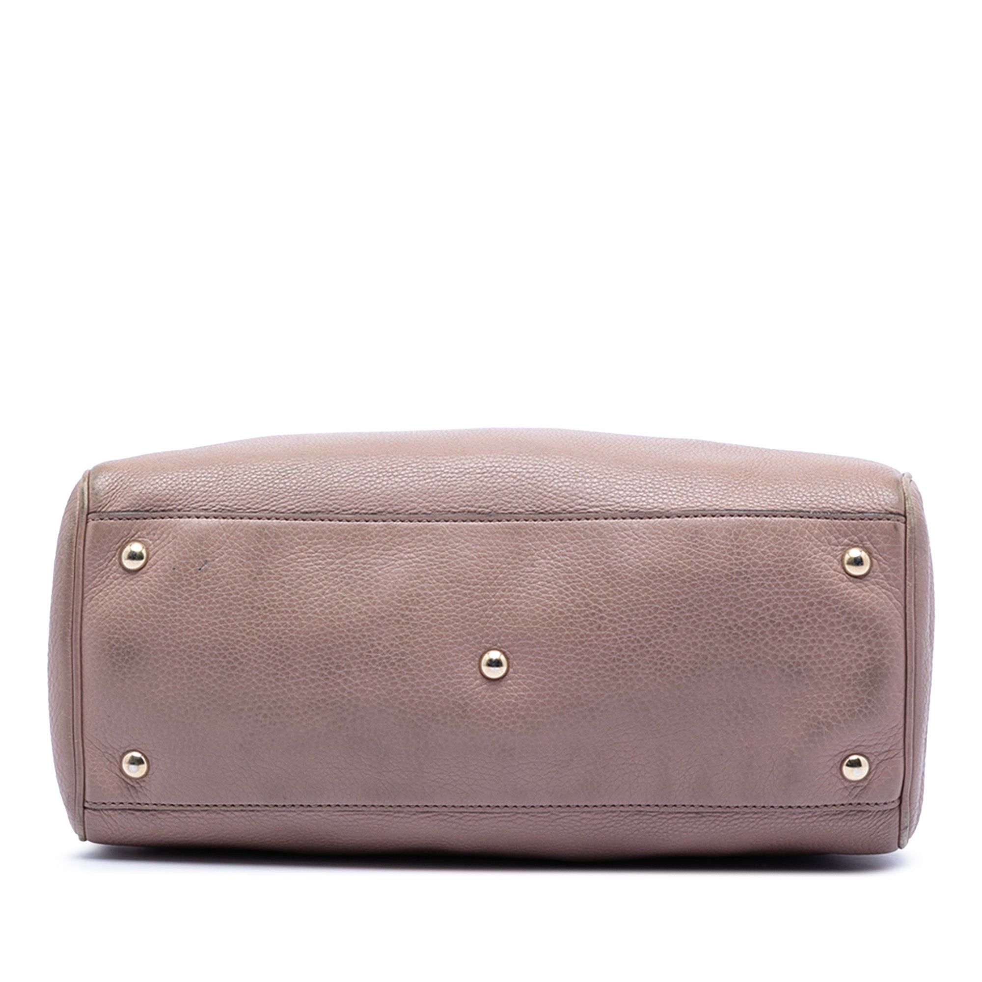 Gucci Medium Calfskin Bamboo Shopper Satchel Size ONE SIZE - 3 Thumbnail