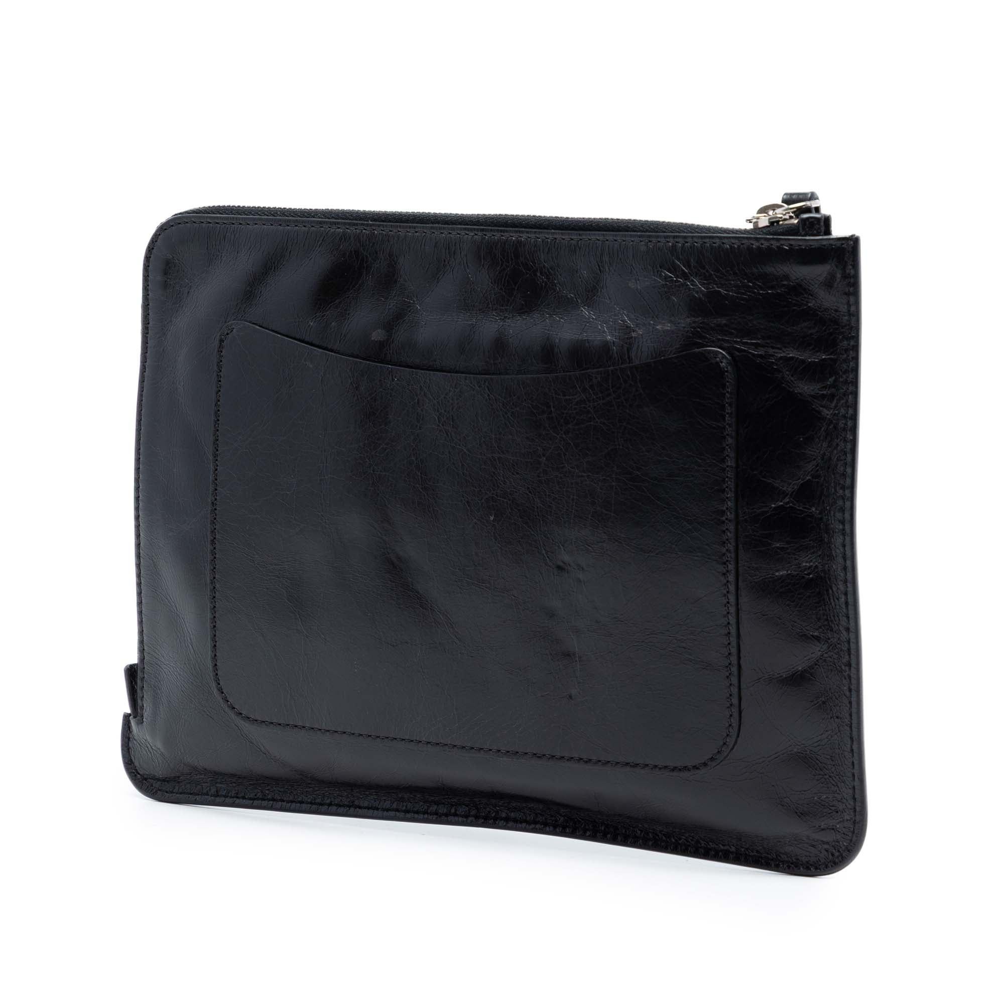 Chanel Distressed Calfskin Je Ne Suis Pas En Solde Clutch Size ONE SIZE - 2 Thumbnail