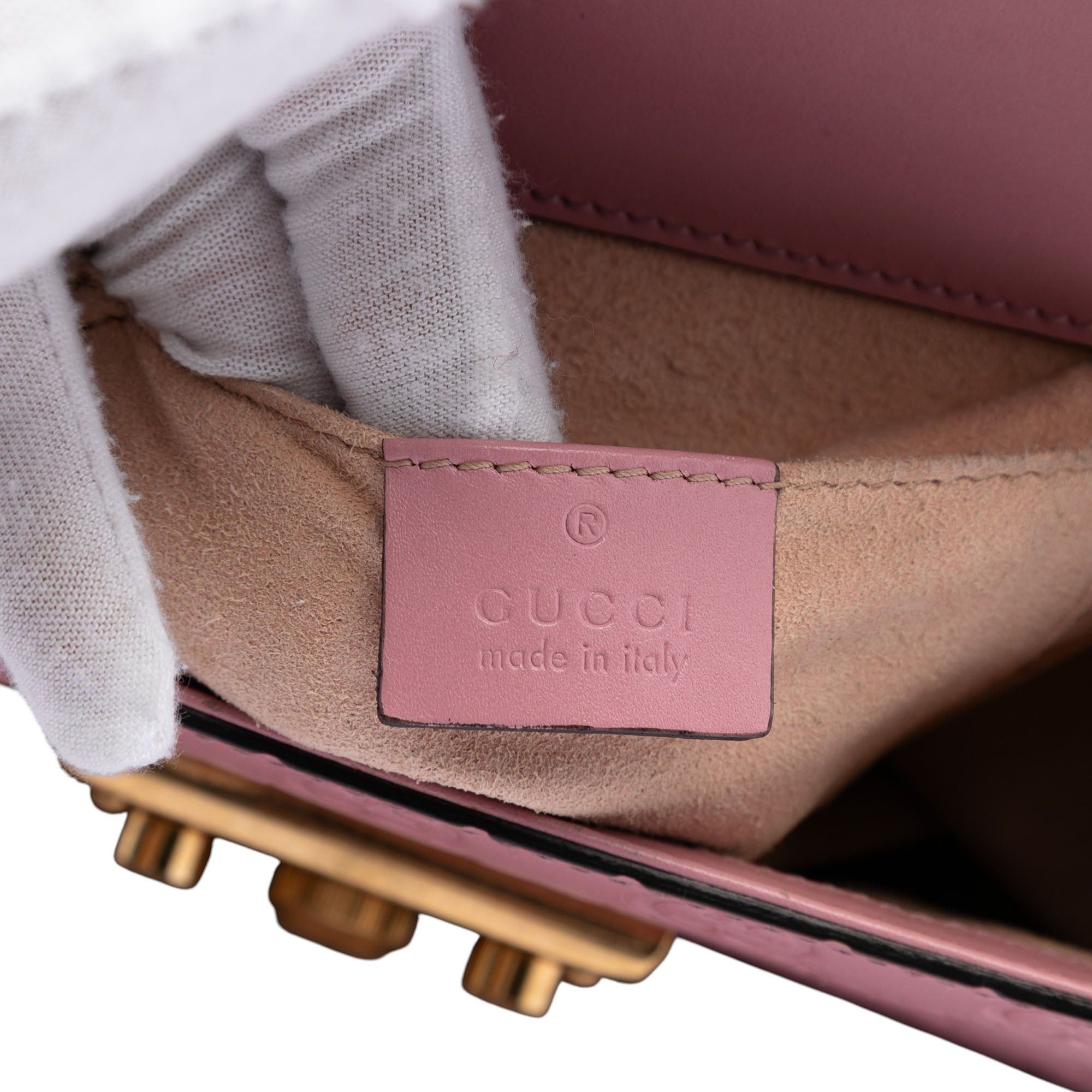 Gucci Small Guccissima Padlock Crossbody Size ONE SIZE - 5 Thumbnail