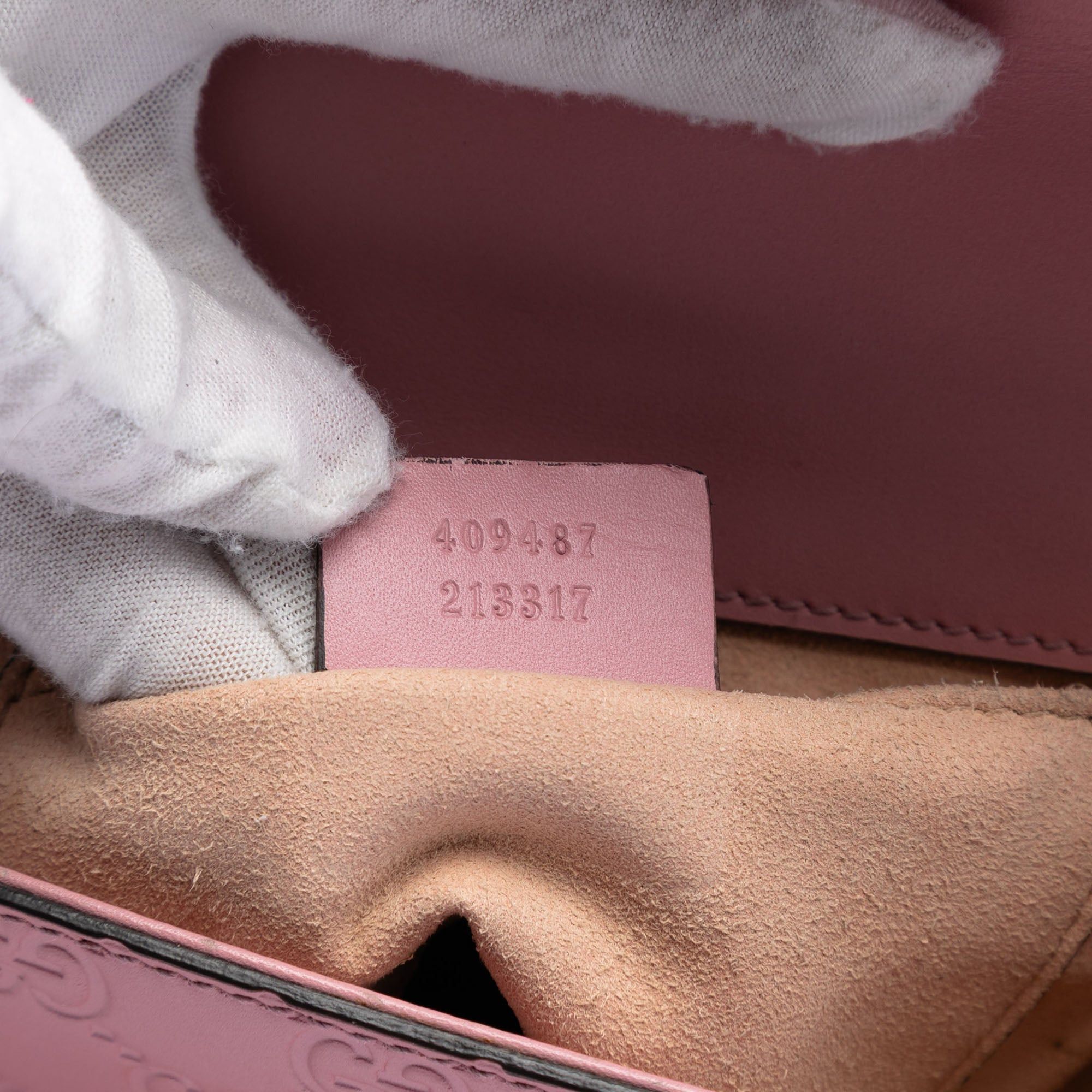 Gucci Small Guccissima Padlock Crossbody Size ONE SIZE - 6 Thumbnail