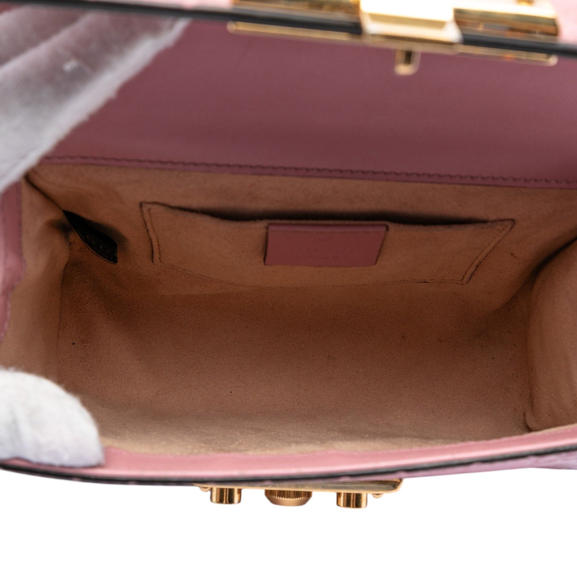 Gucci Small Guccissima Padlock Crossbody Size ONE SIZE - 4 Thumbnail