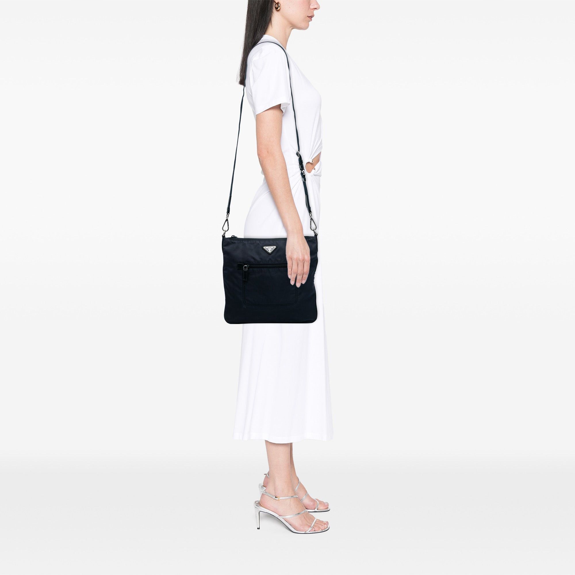 Prada Tessuto Zip Top Crossbody Size ONE SIZE - 6 Thumbnail