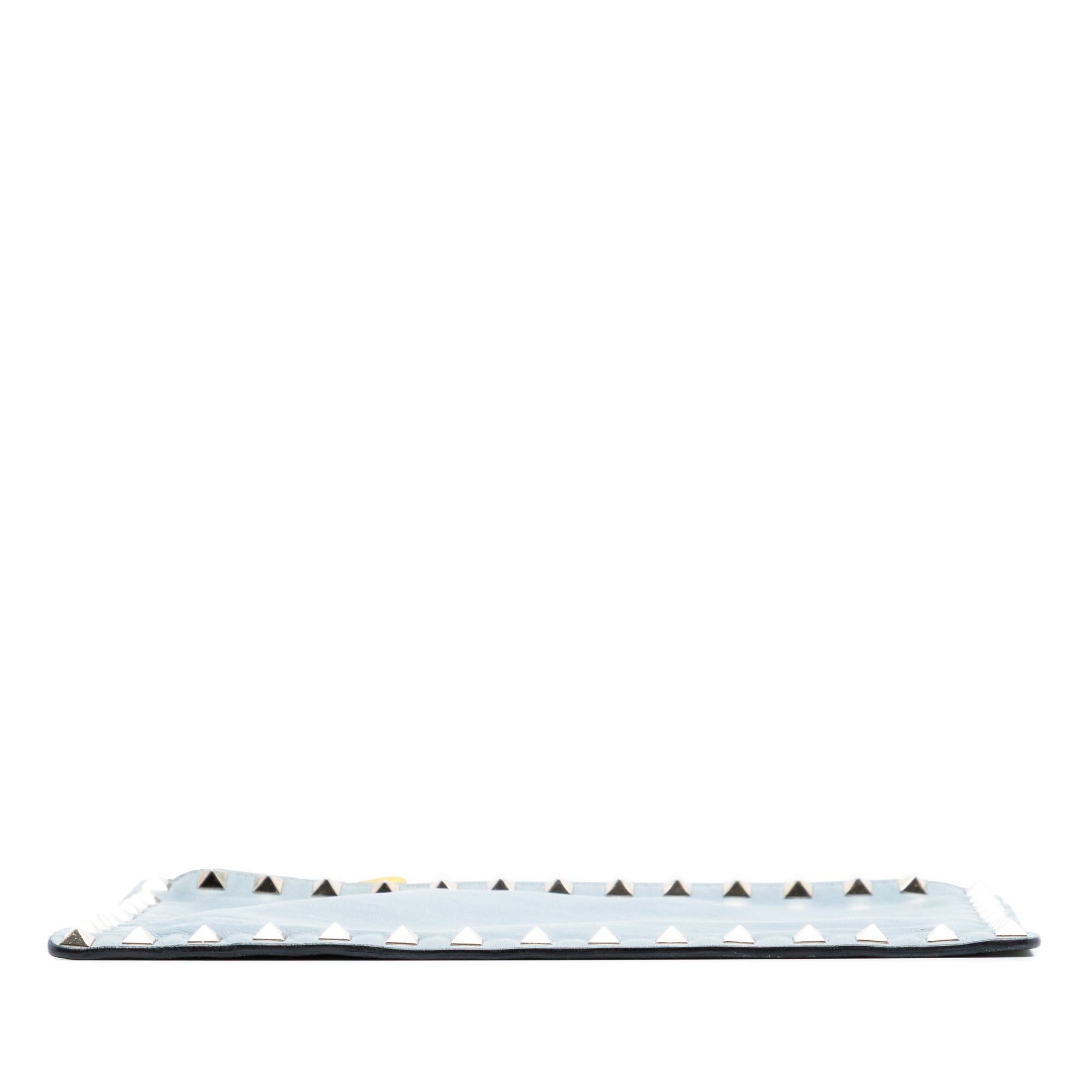 Valentino Bicolor Leather Rockstud Clutch Size ONE SIZE - 3 Thumbnail