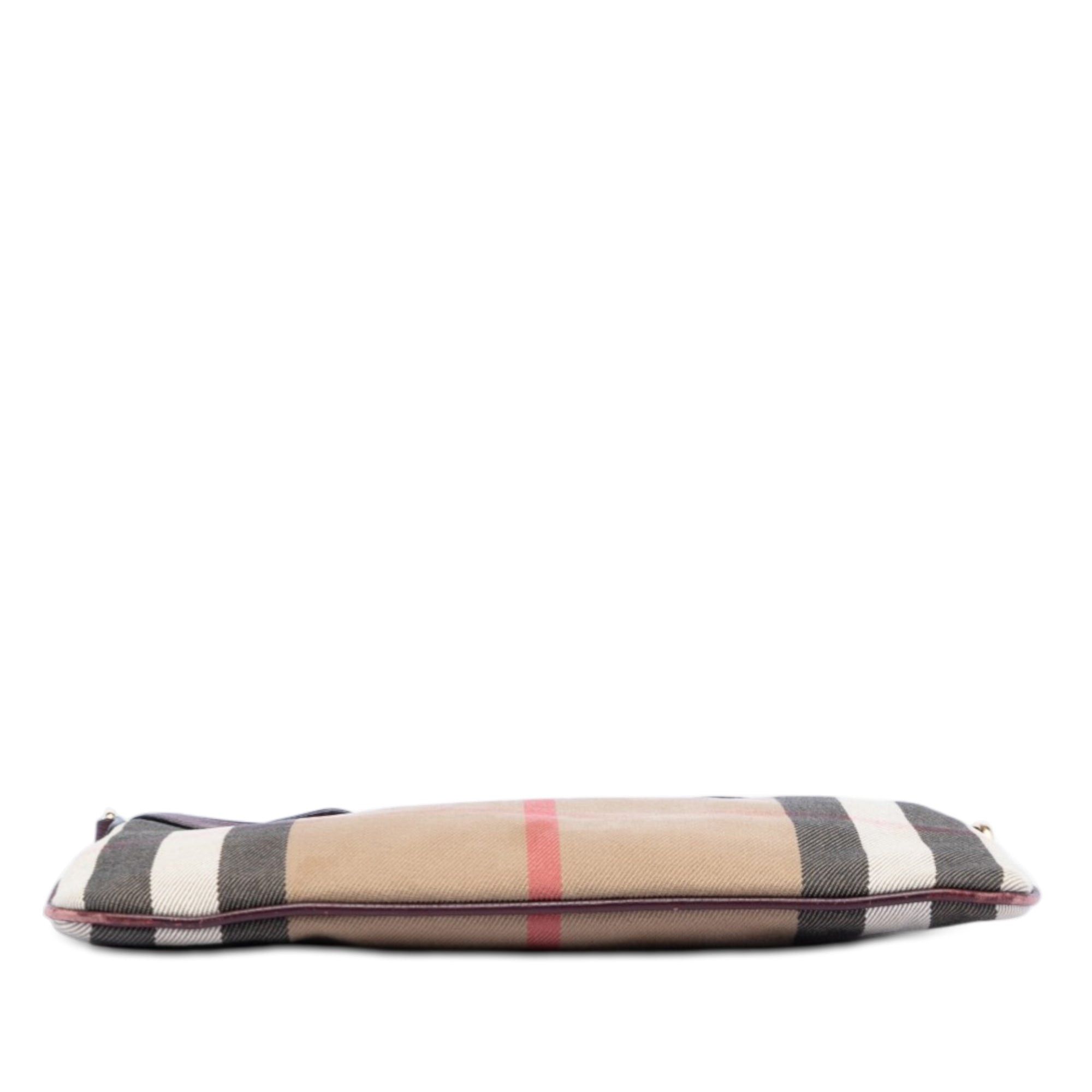 Burberry Mega Check Canvas Derby Peyton Crossbody Size ONE SIZE - 3 Thumbnail