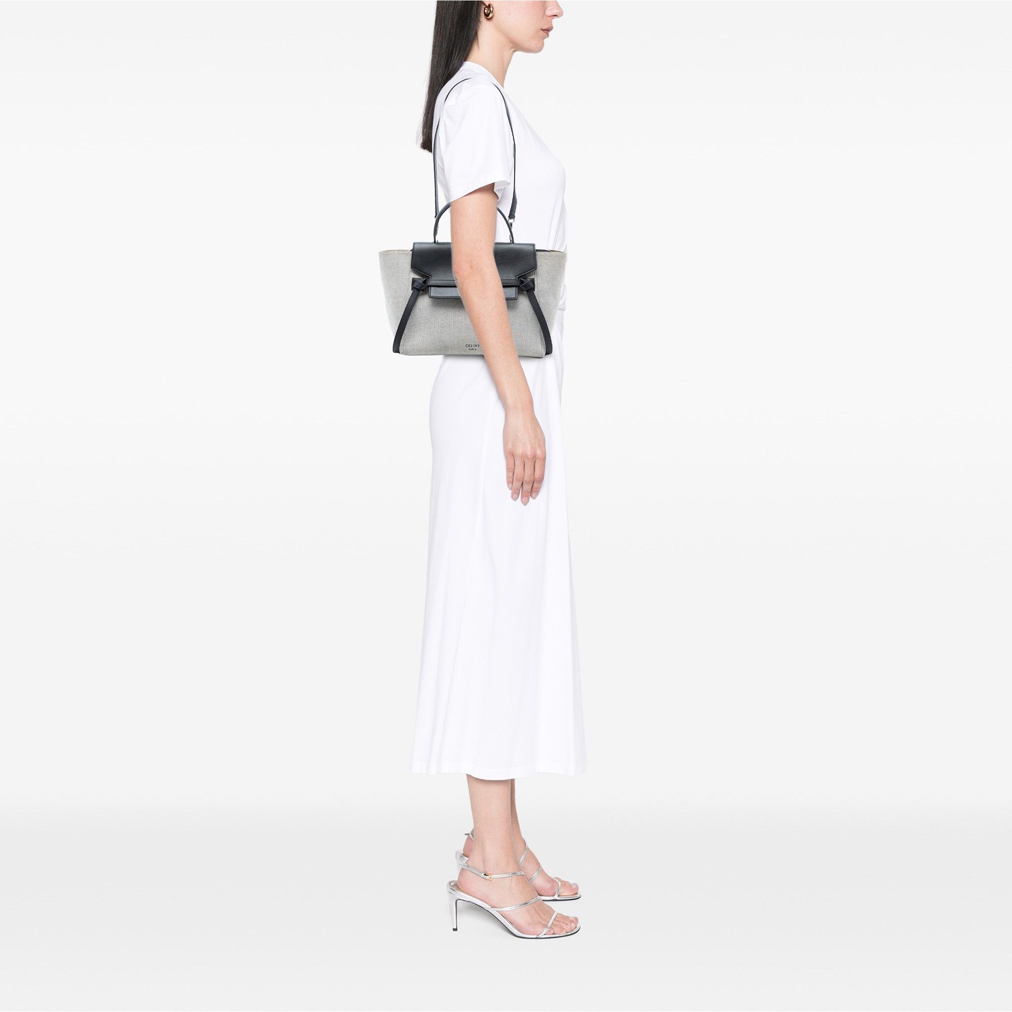 Celine Mini Canvas and Leather Belt Bag Size ONE SIZE - 7 Thumbnail