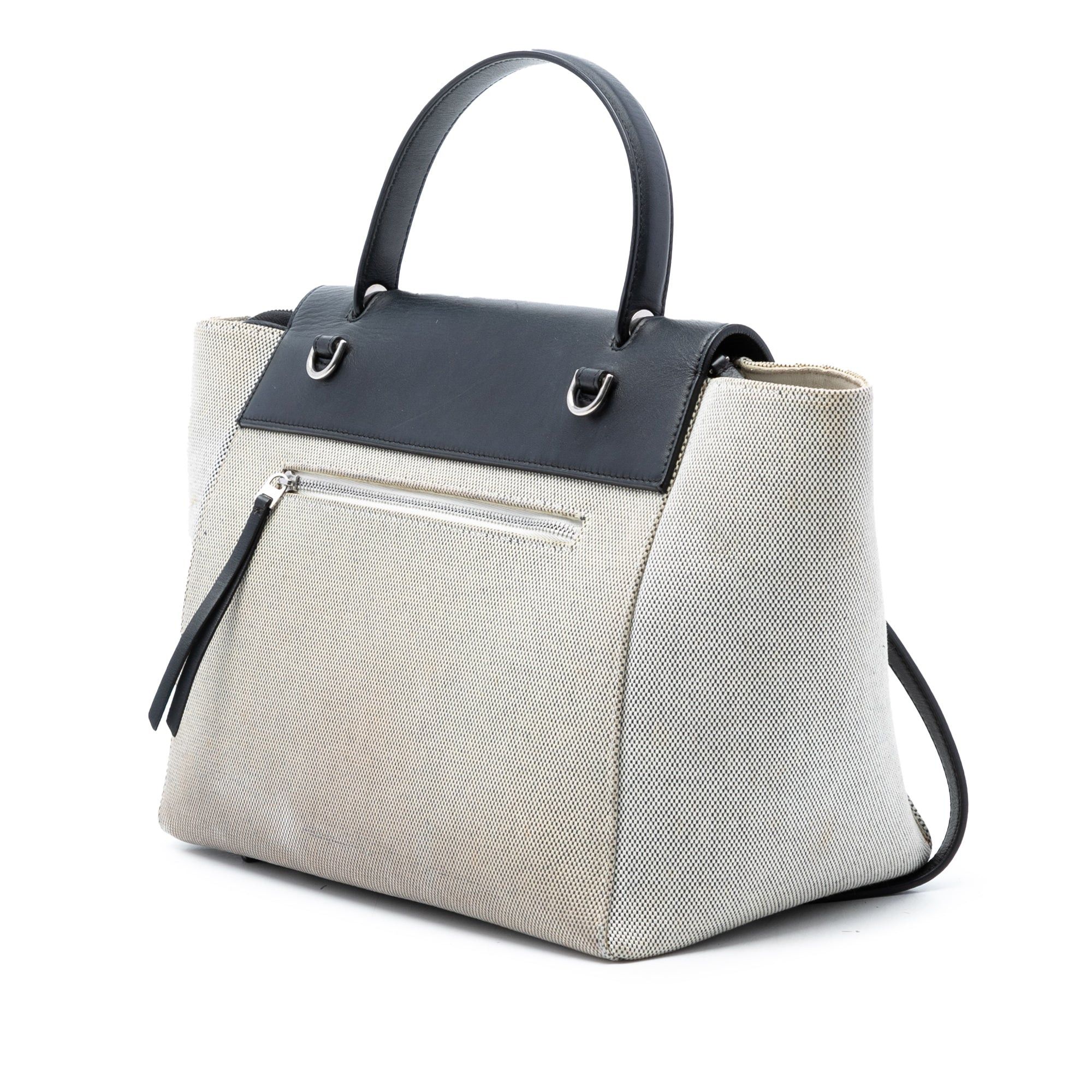 Celine Mini Canvas and Leather Belt Bag Size ONE SIZE - 2 Thumbnail