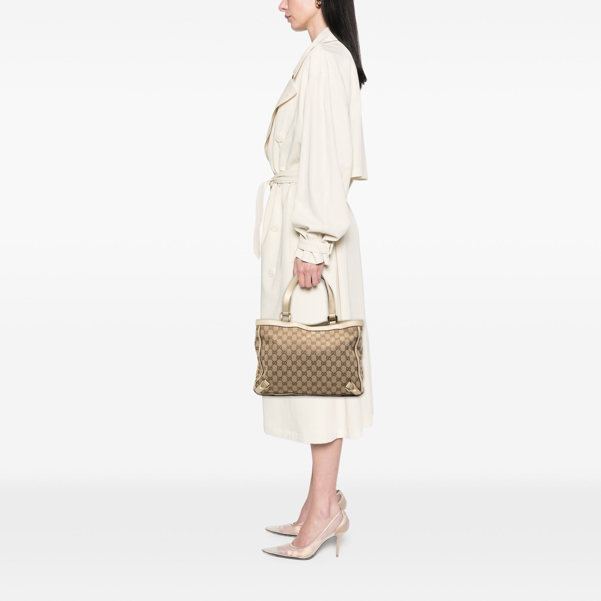 Gucci GG Canvas Abbey D Ring Tote Size ONE SIZE - 7 Thumbnail