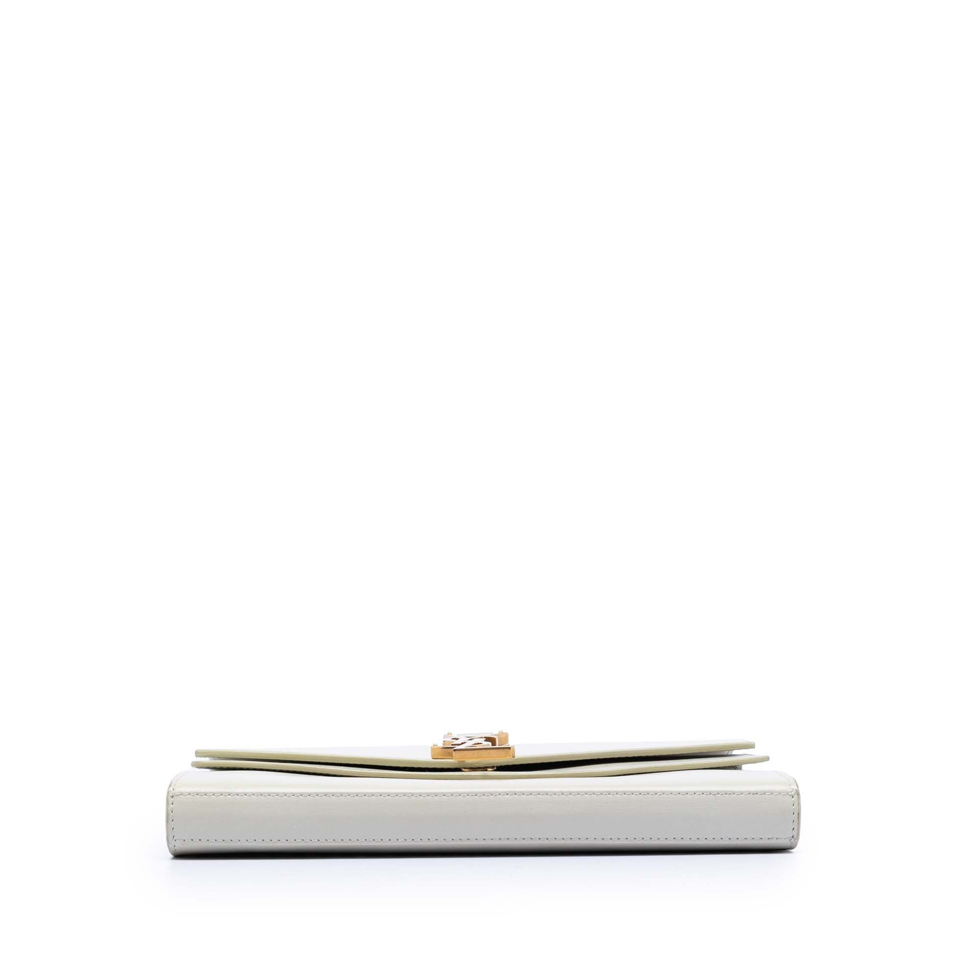 Saint Laurent Paris Leather Monogram Sulpice Chain Wallet Size ONE SIZE - 3 Thumbnail