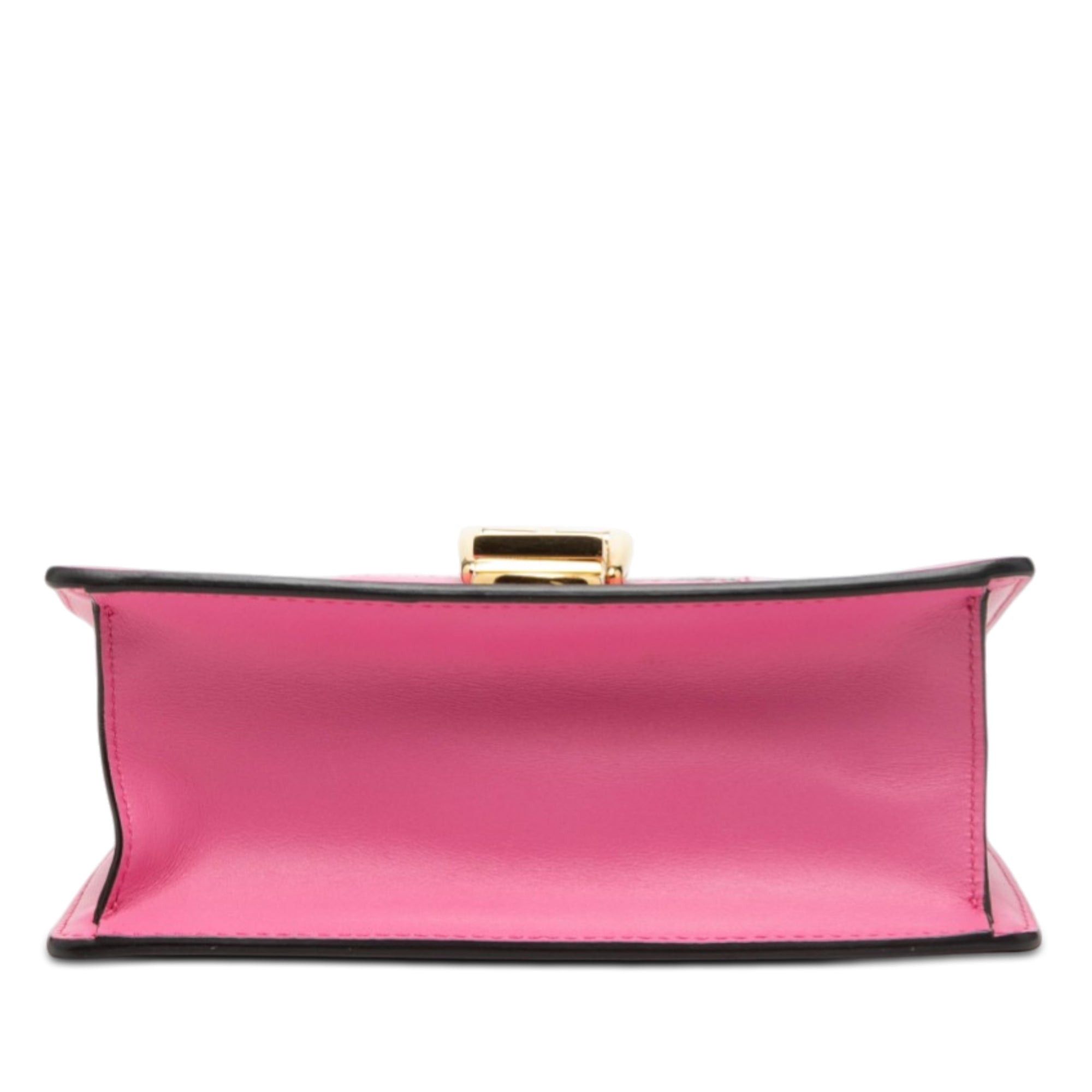 Gucci Mini Calfskin Web Sylvie Chain Crossbody Size ONE SIZE - 3 Thumbnail