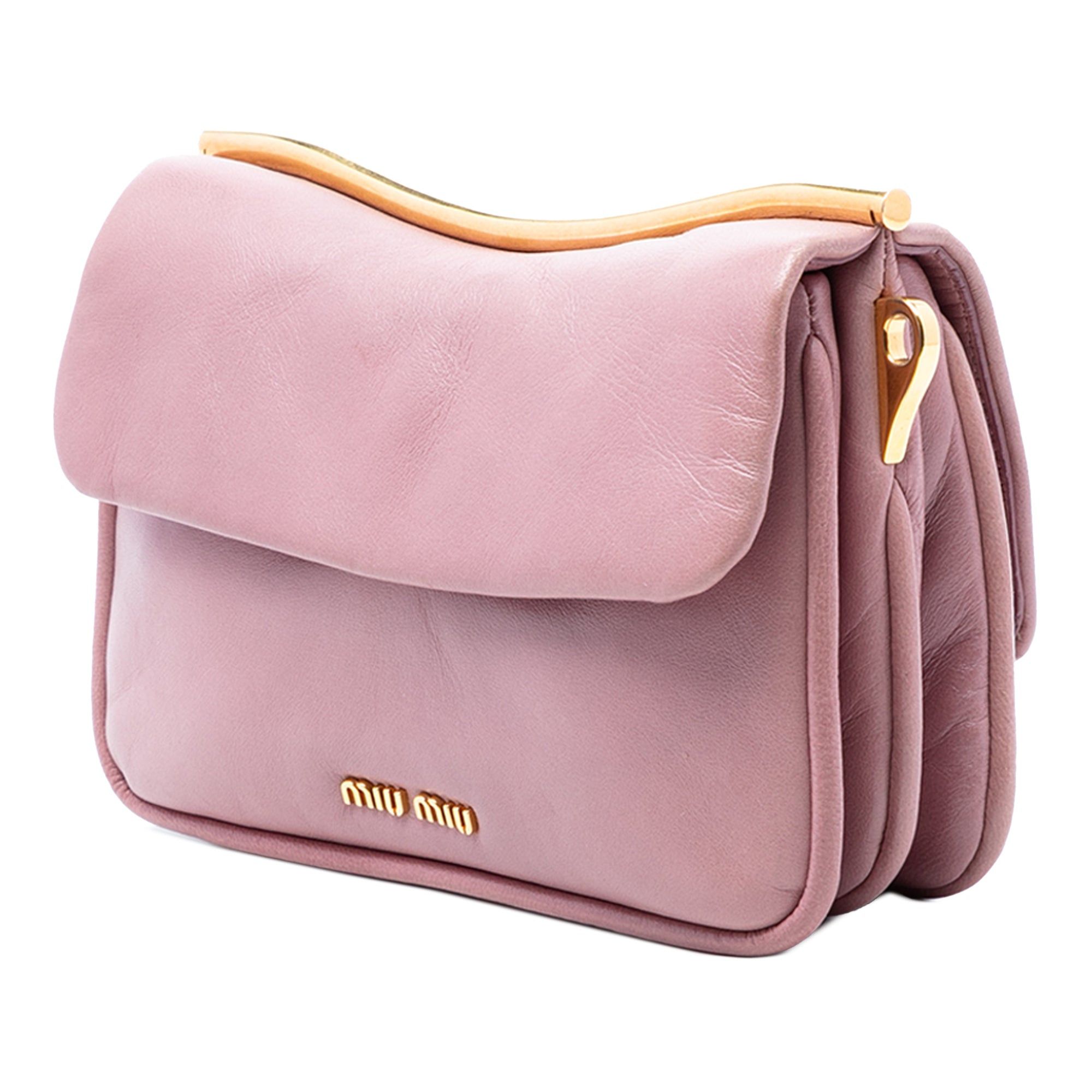 Miu Miu Leather Frame Chain Crossbody Size ONE SIZE - 2 Thumbnail