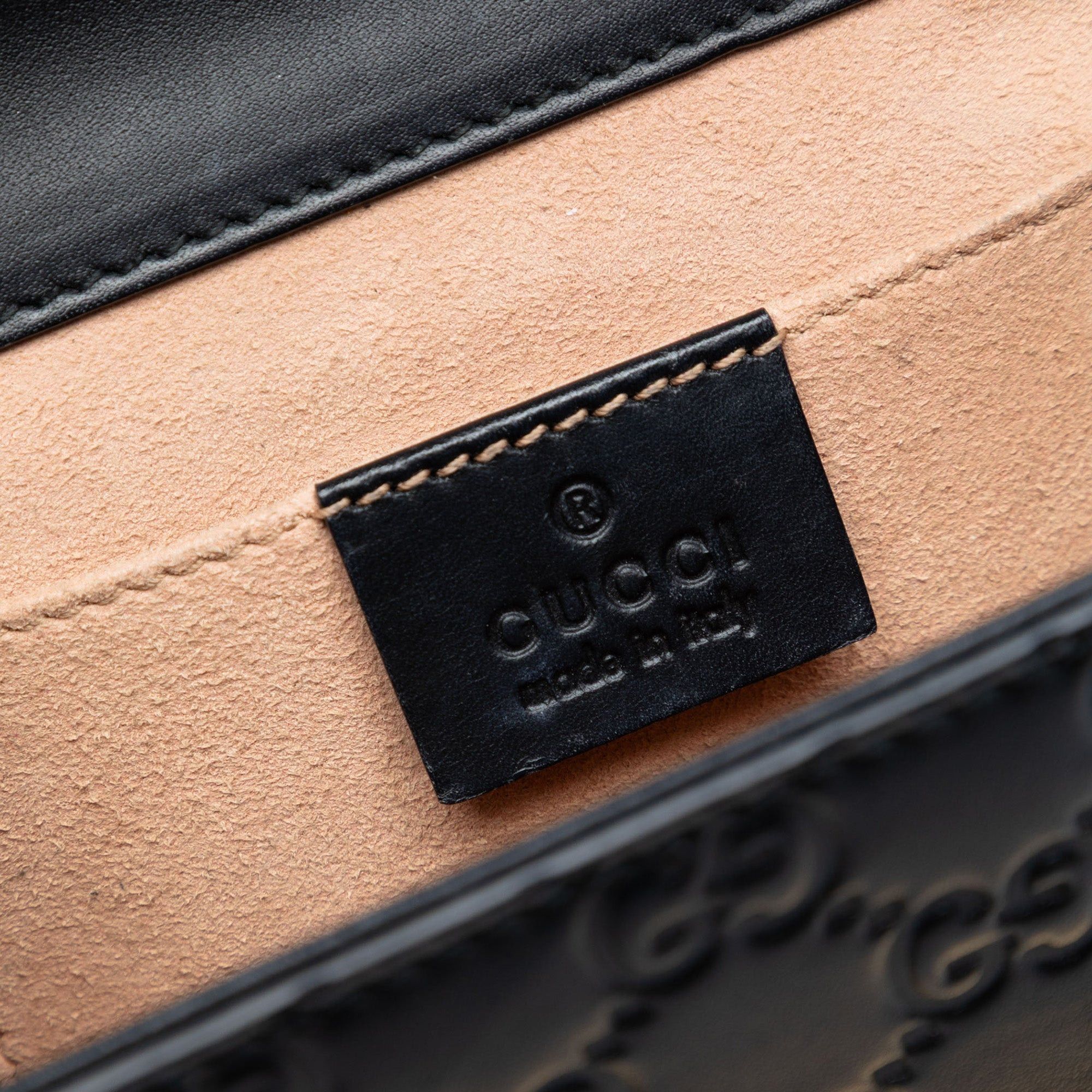 Gucci Small Guccissima Padlock Crossbody Size ONE SIZE - 5 Thumbnail