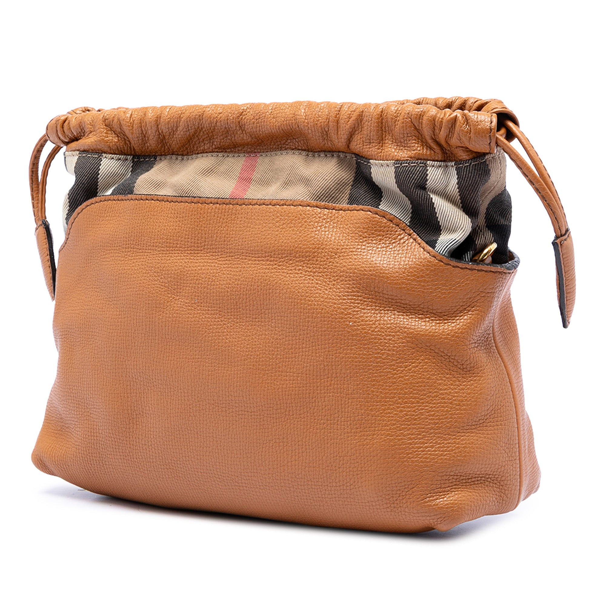 Burberry House Check Canvas and Calfskin Little Crush Crossbody Size ONE SIZE - 2 Thumbnail