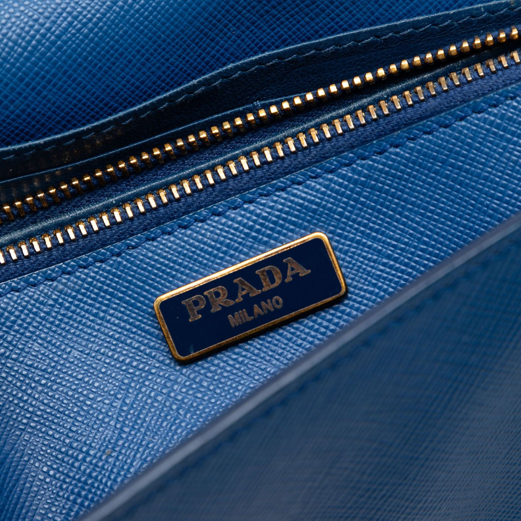 Prada Saffiano Wallet on Strap Size ONE SIZE - 5 Thumbnail