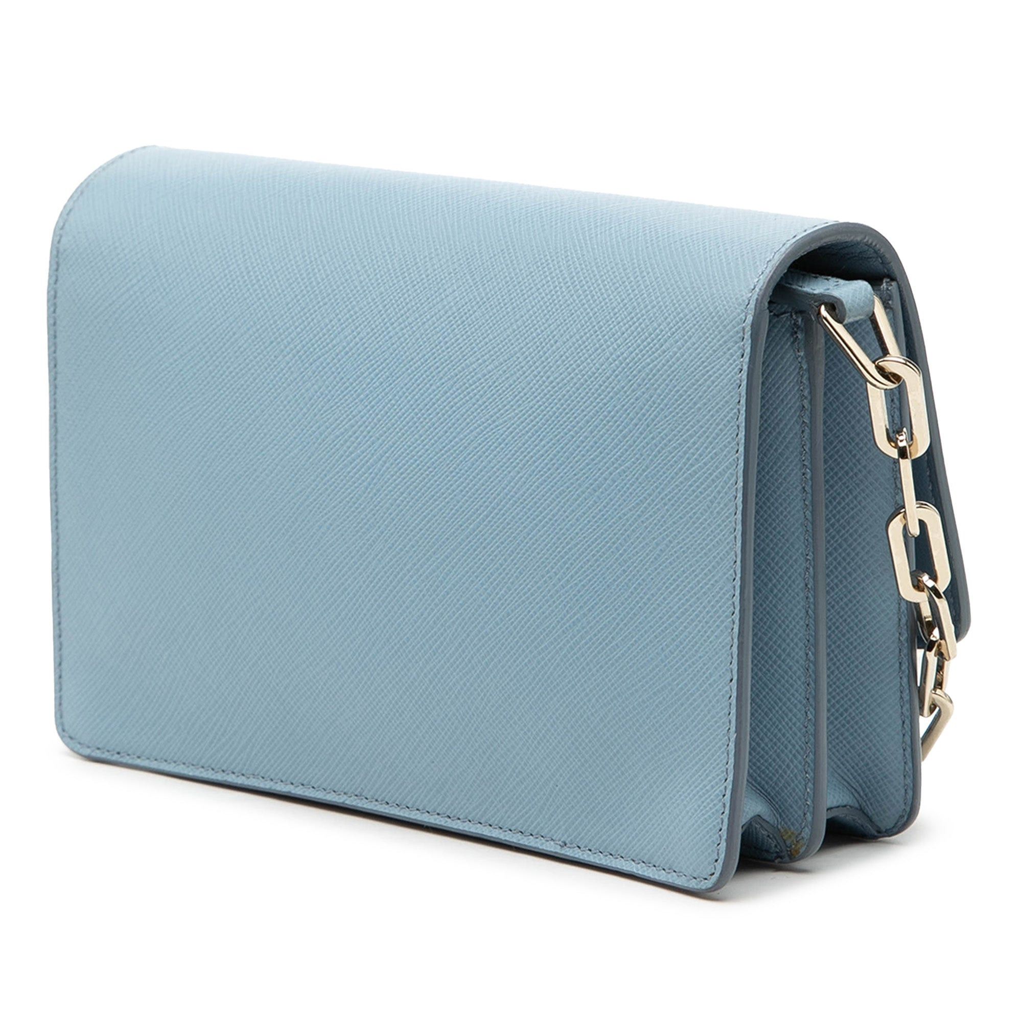 Prada Saffiano Lux Wallet On Chain Size ONE SIZE - 2 Thumbnail