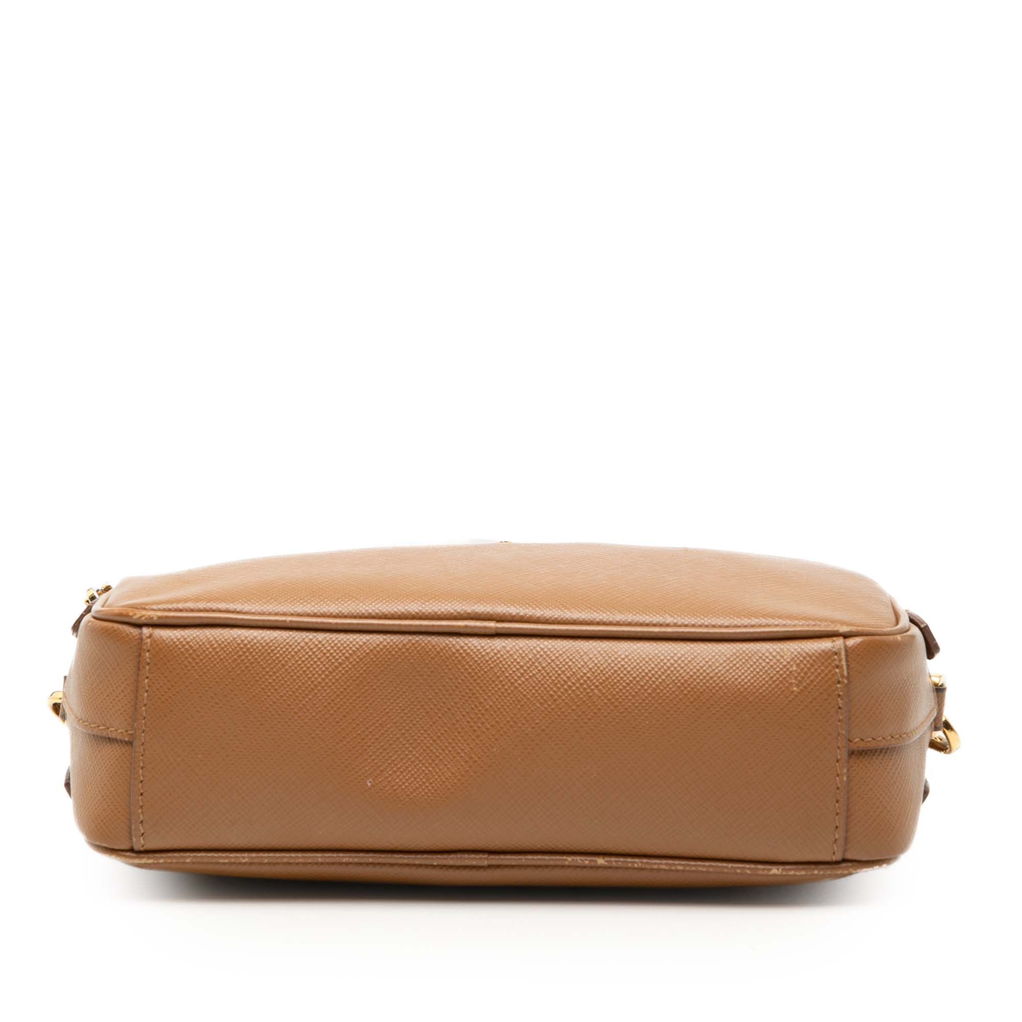 Prada Mini Saffiano Double Zip Crossbody Size ONE SIZE - 3 Thumbnail