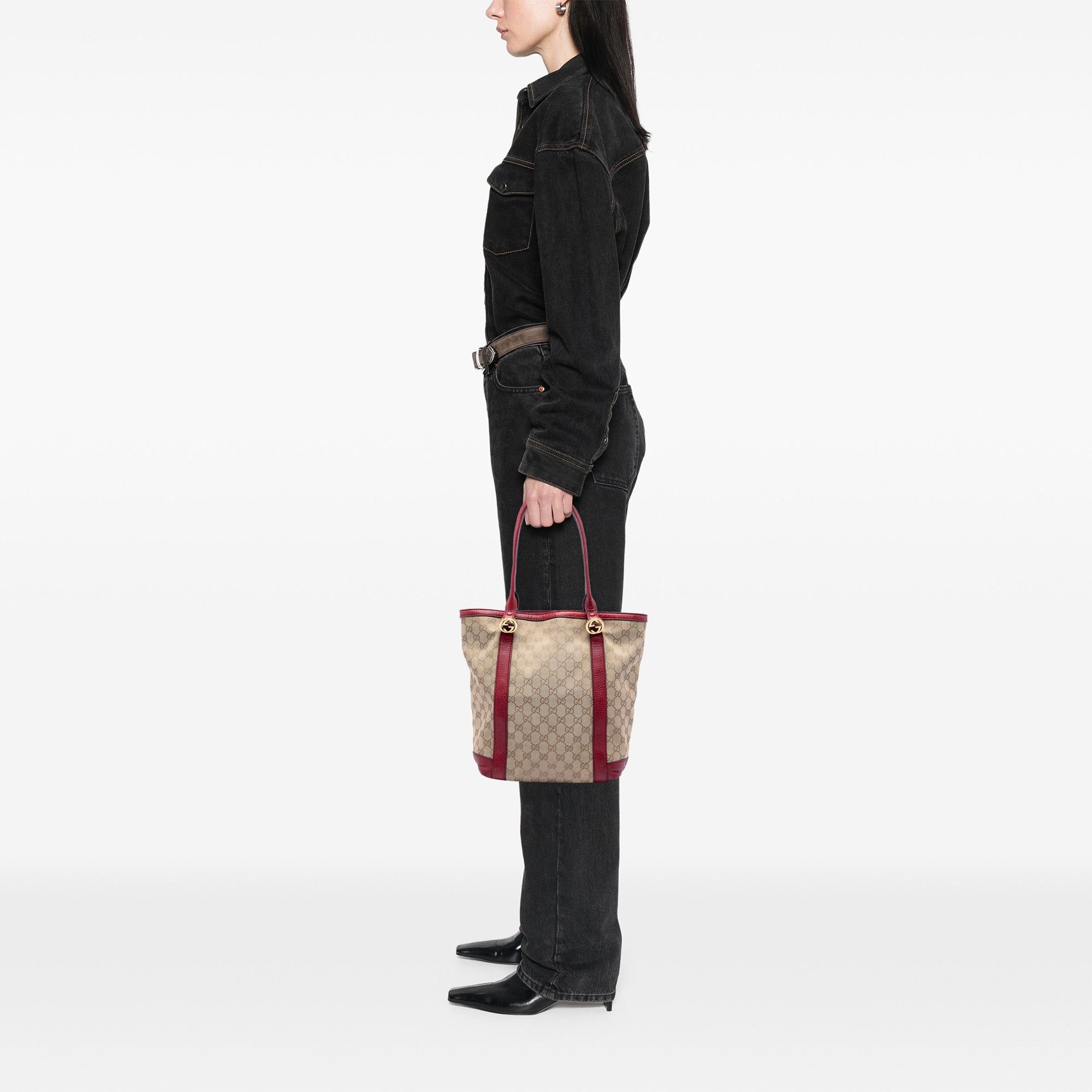 Gucci GG Canvas Twins Tote Size ONE SIZE - 7 Thumbnail