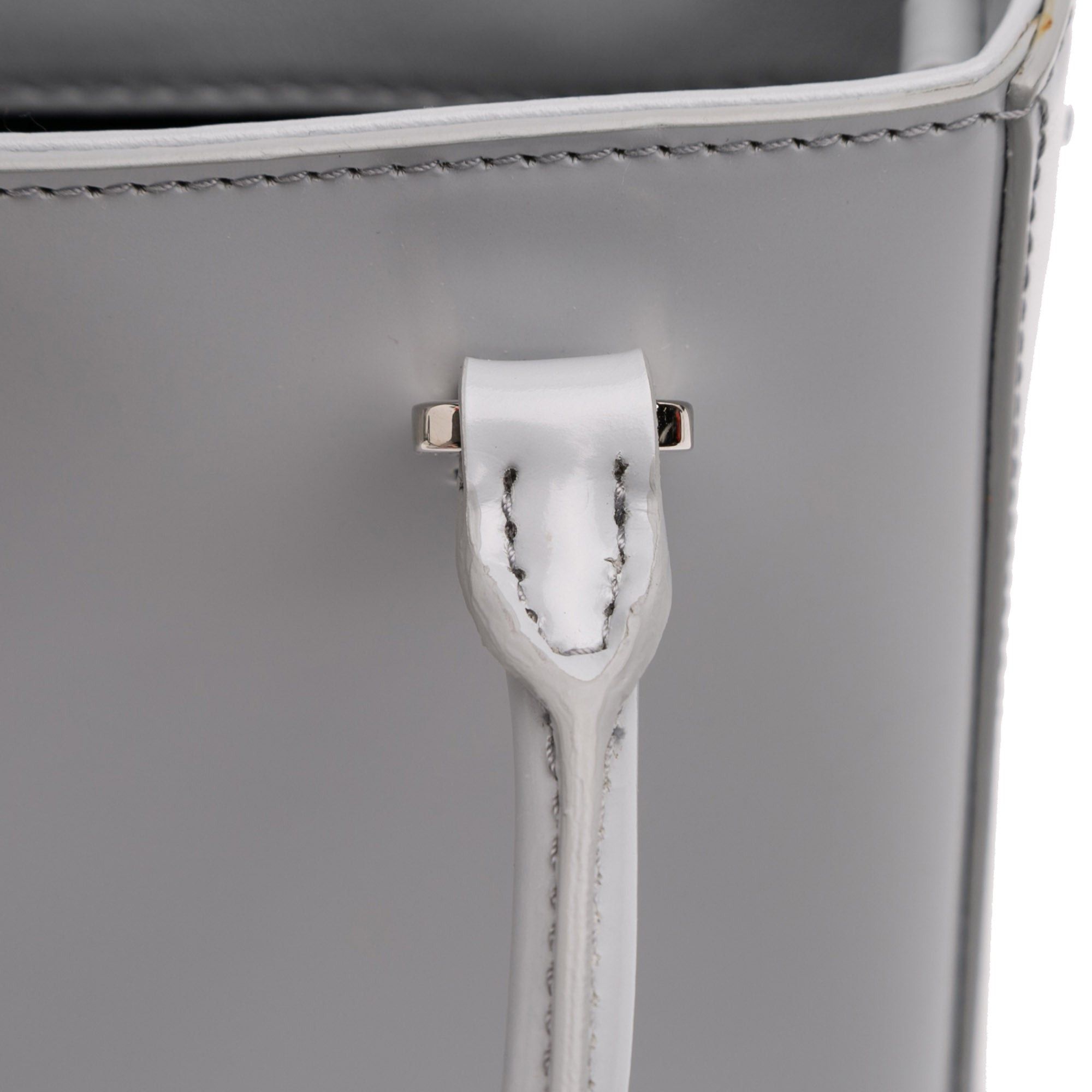 Prada Small Leather Brushed Tote Size ONE SIZE - 7 Thumbnail