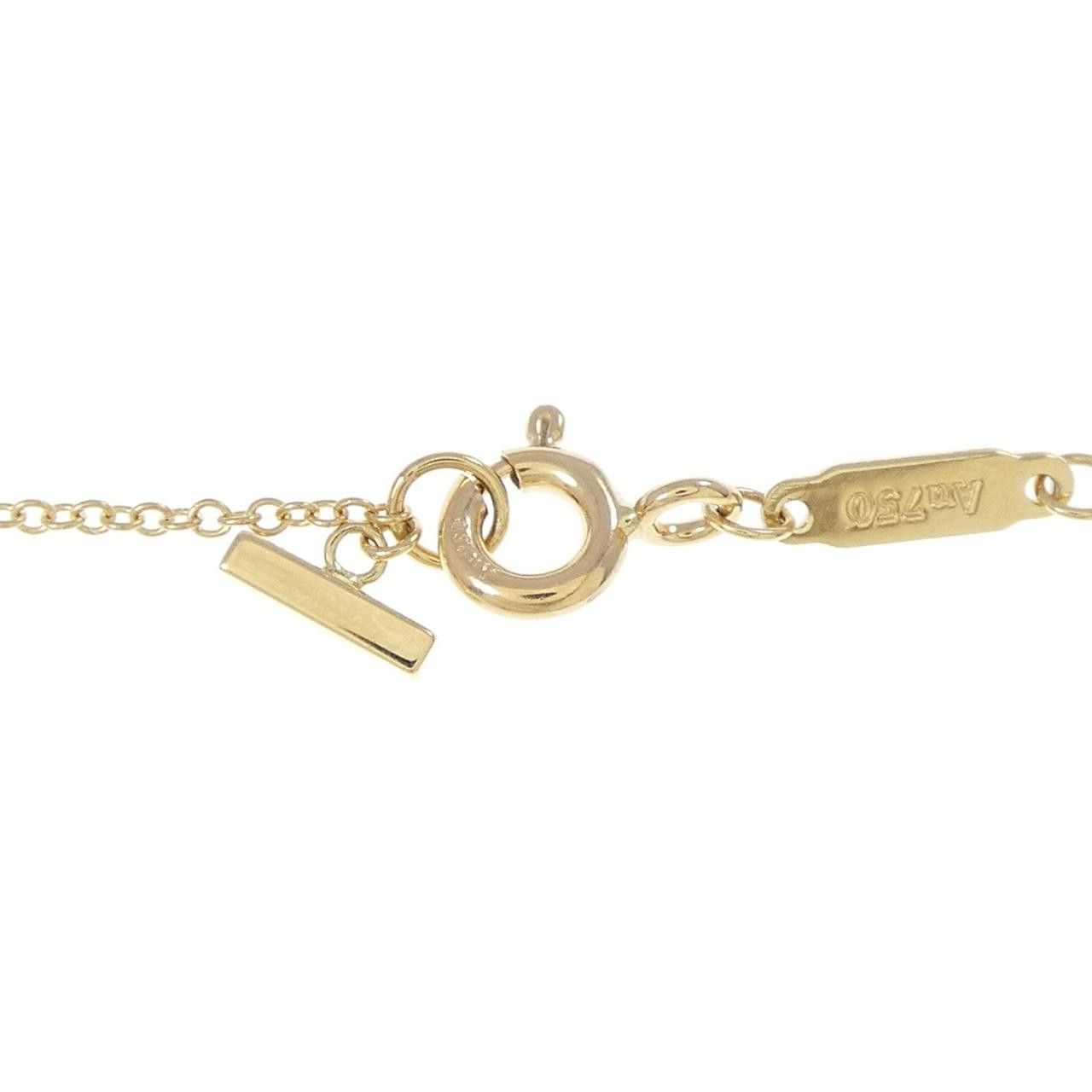 Tiffany & Co. Tiffany & Co. Tiffany T Smile Small 750 Yellow Gold Diamond Necklace Precious Metal Necklace 74957013 DUTY FREE for USA Size ONE SIZE - 5 Thumbnail