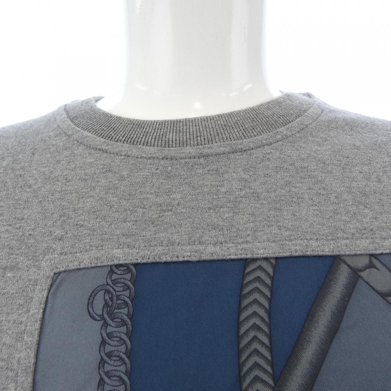 Hermes Hermes Hermes PARCORS SANS FAUTE DECADRE Cashmere Blend T Shirt Textile T-Shirts DUTY FREE for USA Size ONE SIZE - 5 Thumbnail