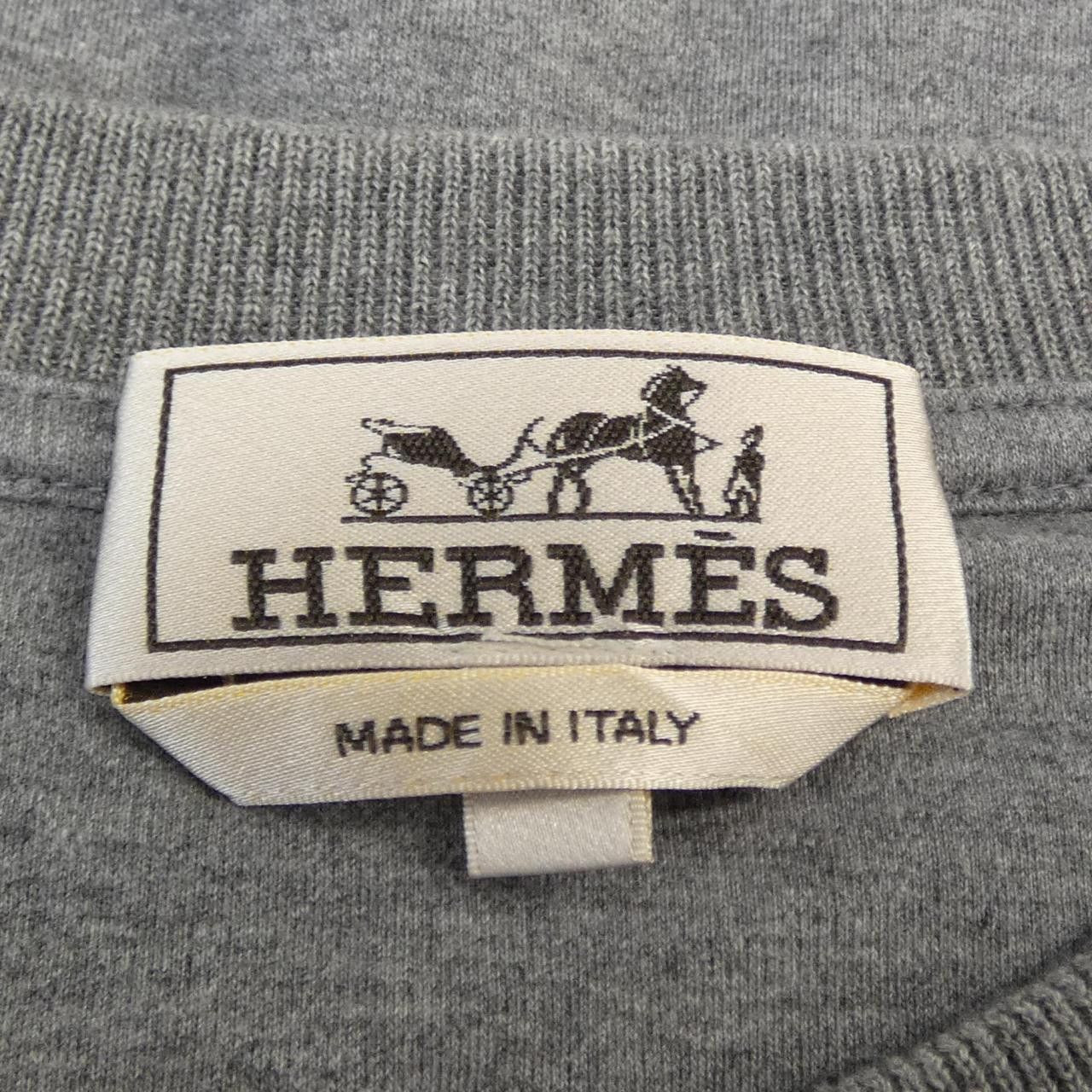 Hermes Hermes Hermes PARCORS SANS FAUTE DECADRE Cashmere Blend T Shirt Textile T-Shirts DUTY FREE for USA Size ONE SIZE - 4 Thumbnail
