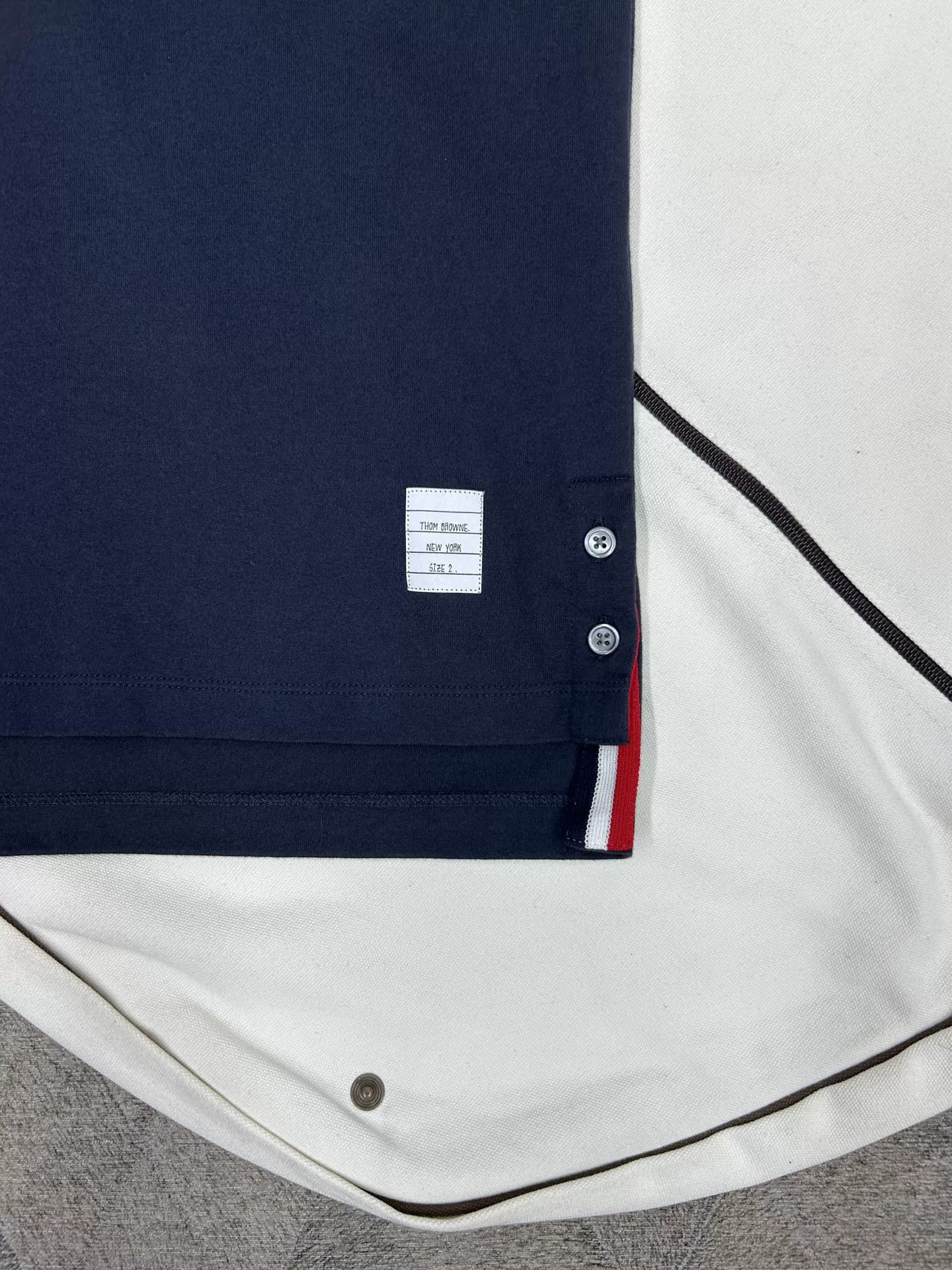 Thom Browne Thom Browne 2024 SS Color Block T-Shirt Size US XXL / EU 58 / 5 - 3 Thumbnail