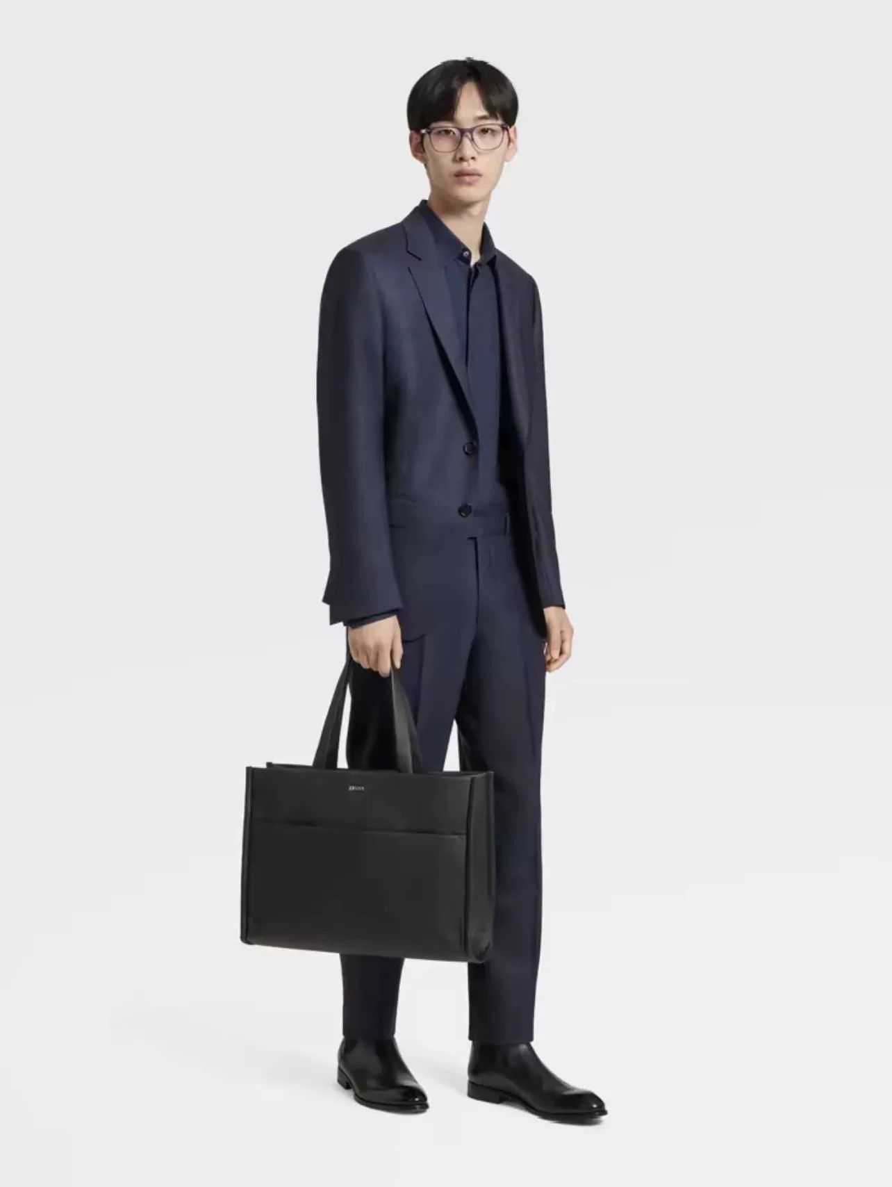 Ermenegildo Zegna Ermenegildo Zegna Diamond Wool Suit Size US S / EU 44-46 / 1 - 8 Thumbnail