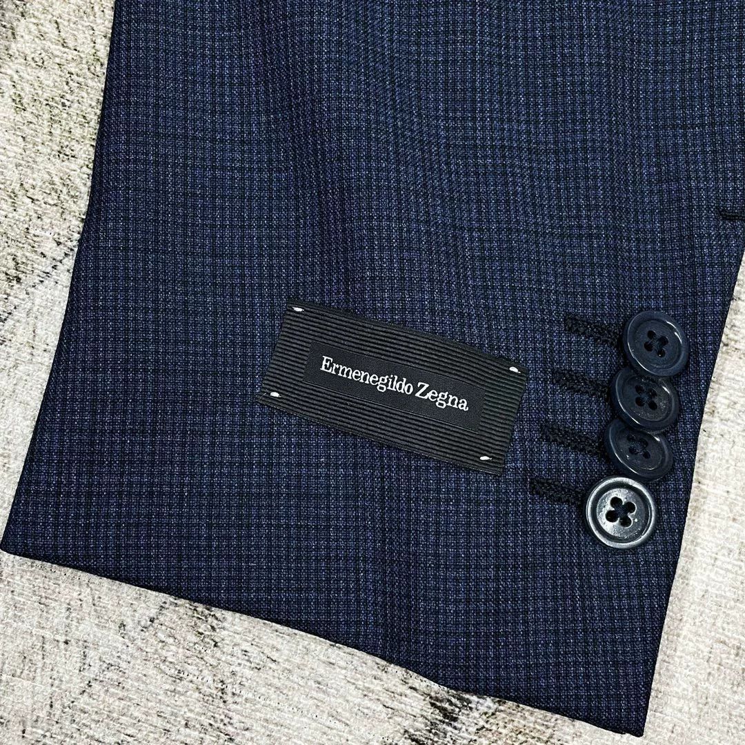 Ermenegildo Zegna Ermenegildo Zegna Diamond Wool Suit Size US S / EU 44-46 / 1 - 9 Thumbnail