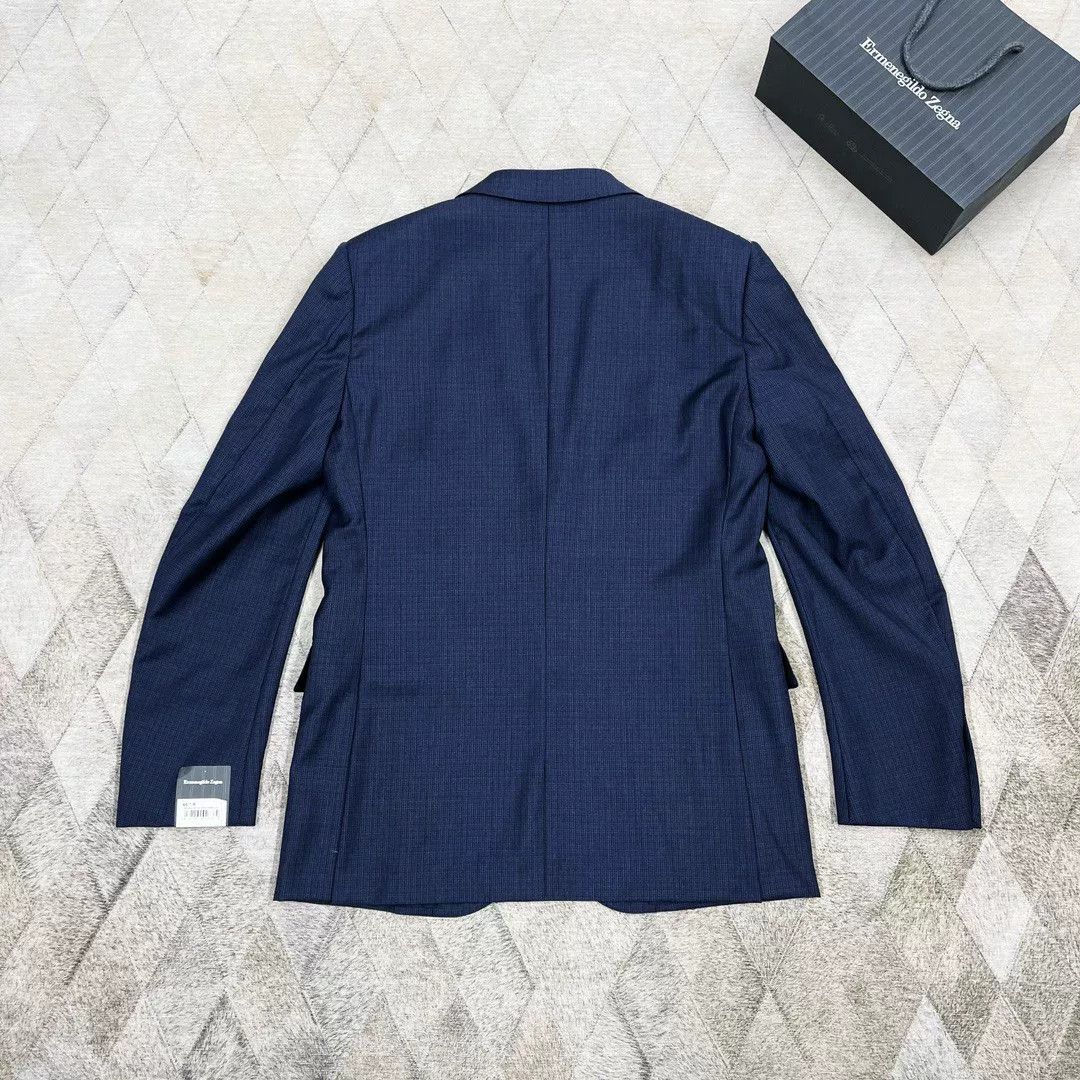 Ermenegildo Zegna Ermenegildo Zegna Diamond Wool Suit Size US S / EU 44-46 / 1 - 6 Thumbnail