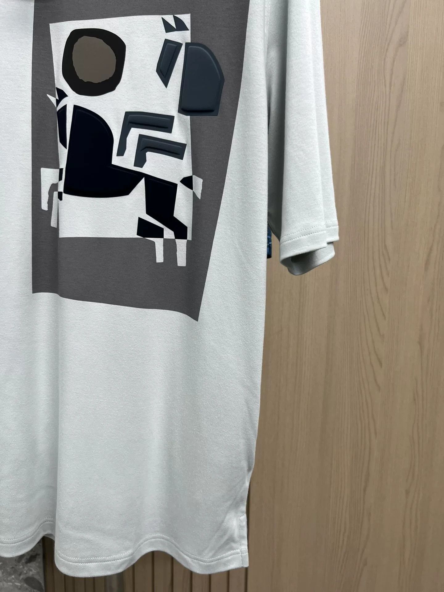 Hermes Hermes Cashmere Sea Island Cotton T-shirt Size US XS / EU 42 / 0 - 3 Thumbnail