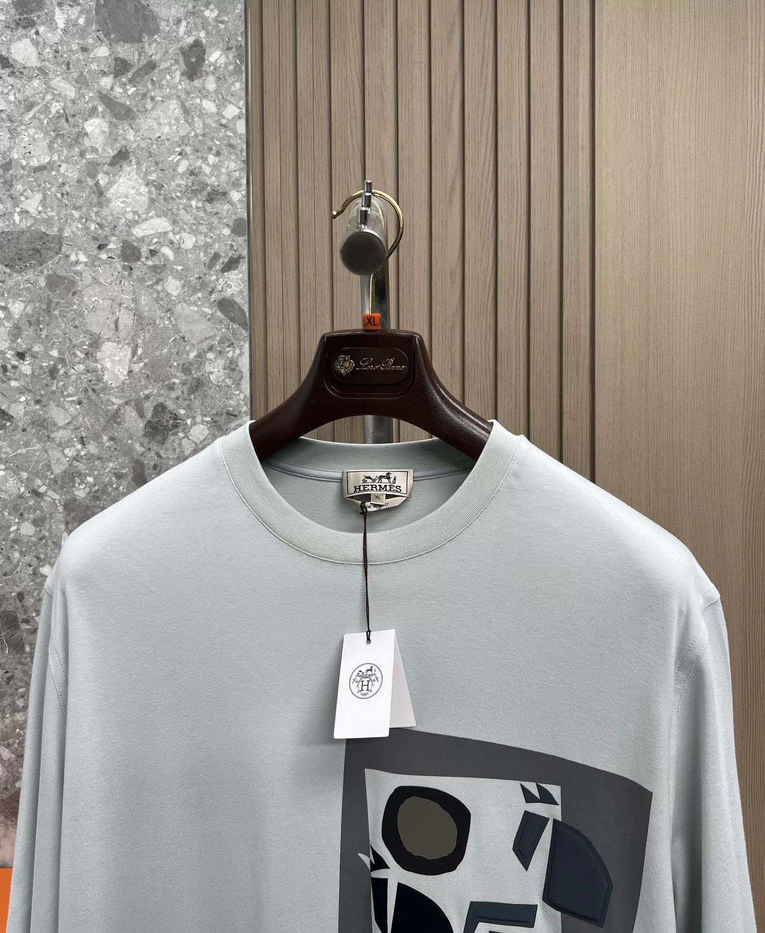 Hermes Hermes Cashmere Sea Island Cotton T-shirt Size US XS / EU 42 / 0 - 2 Thumbnail