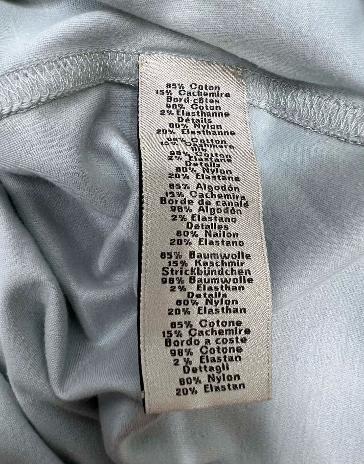 Hermes Hermes Cashmere Sea Island Cotton T-shirt Size US XS / EU 42 / 0 - 6 Thumbnail